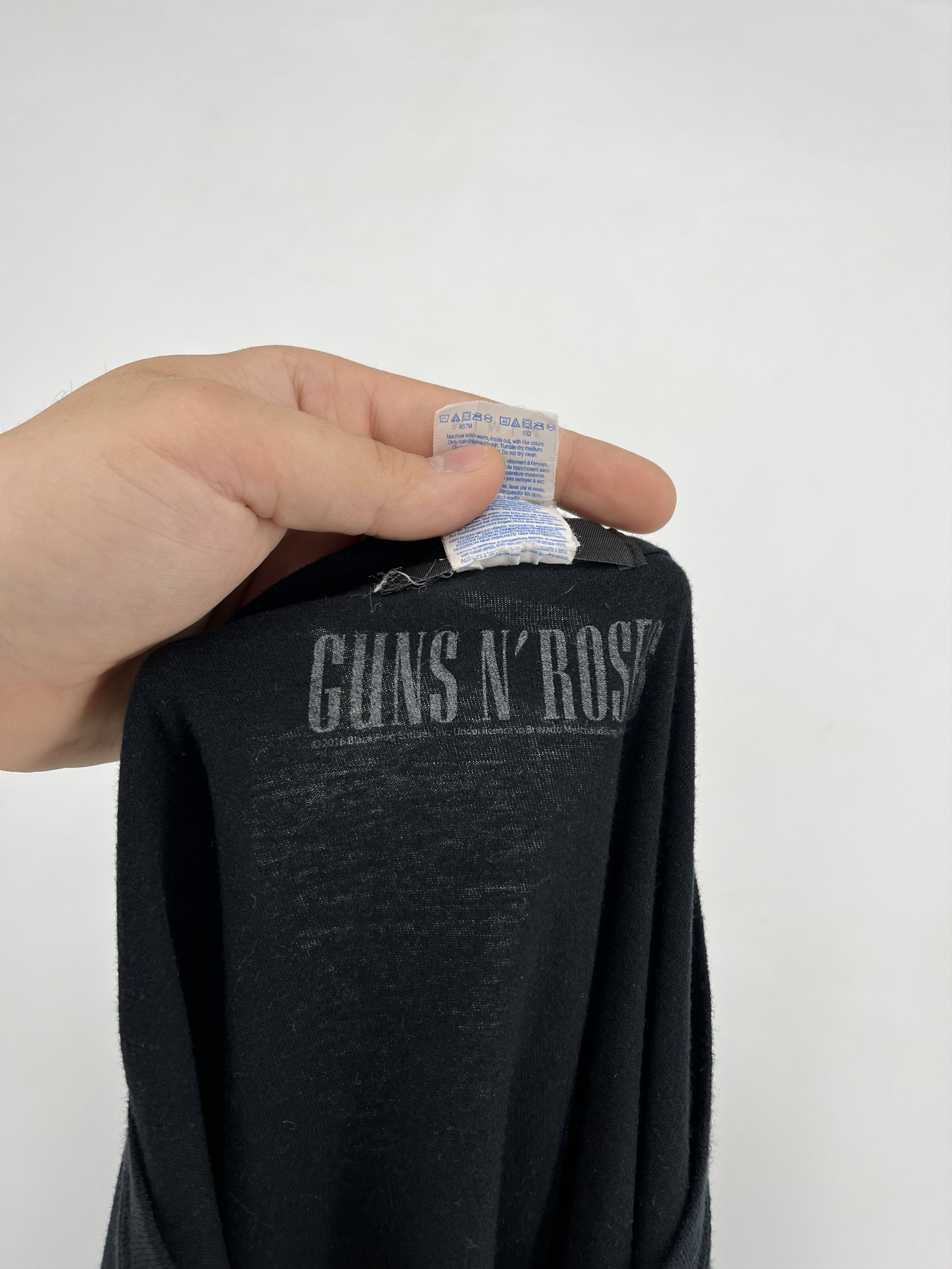 Guns N' Roses × Vintage Vintage Guns N’ Roses 🌹 Big Logo Double Sided T-Shirt Size US M / EU 48-50 / 2 - 8 Thumbnail