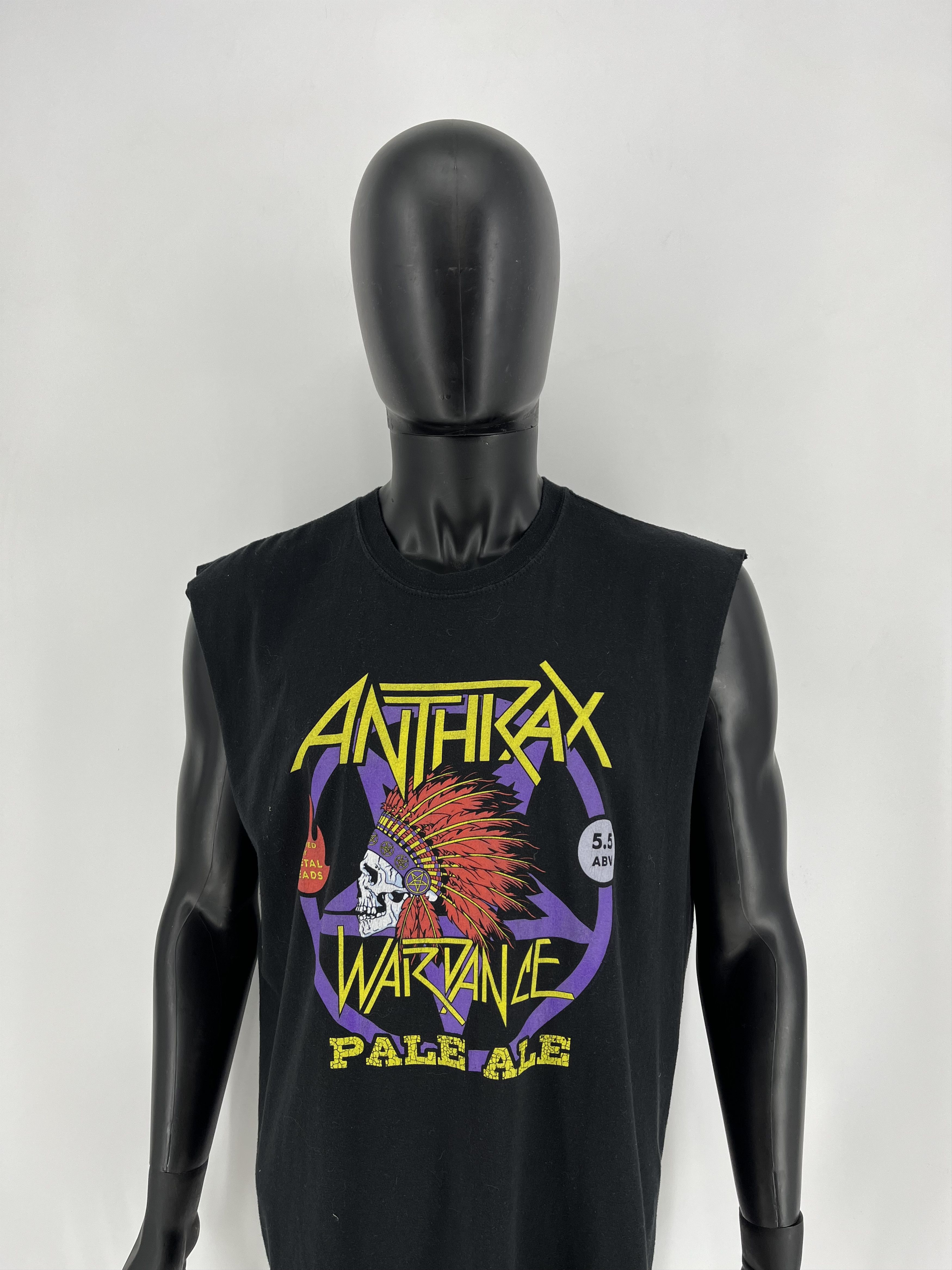 Band Tees × Vintage Vintage Y2K Anthrax 2018 Tour Tee size XL Streetwear style Size US XL / EU 56 / 4 - 5 Thumbnail