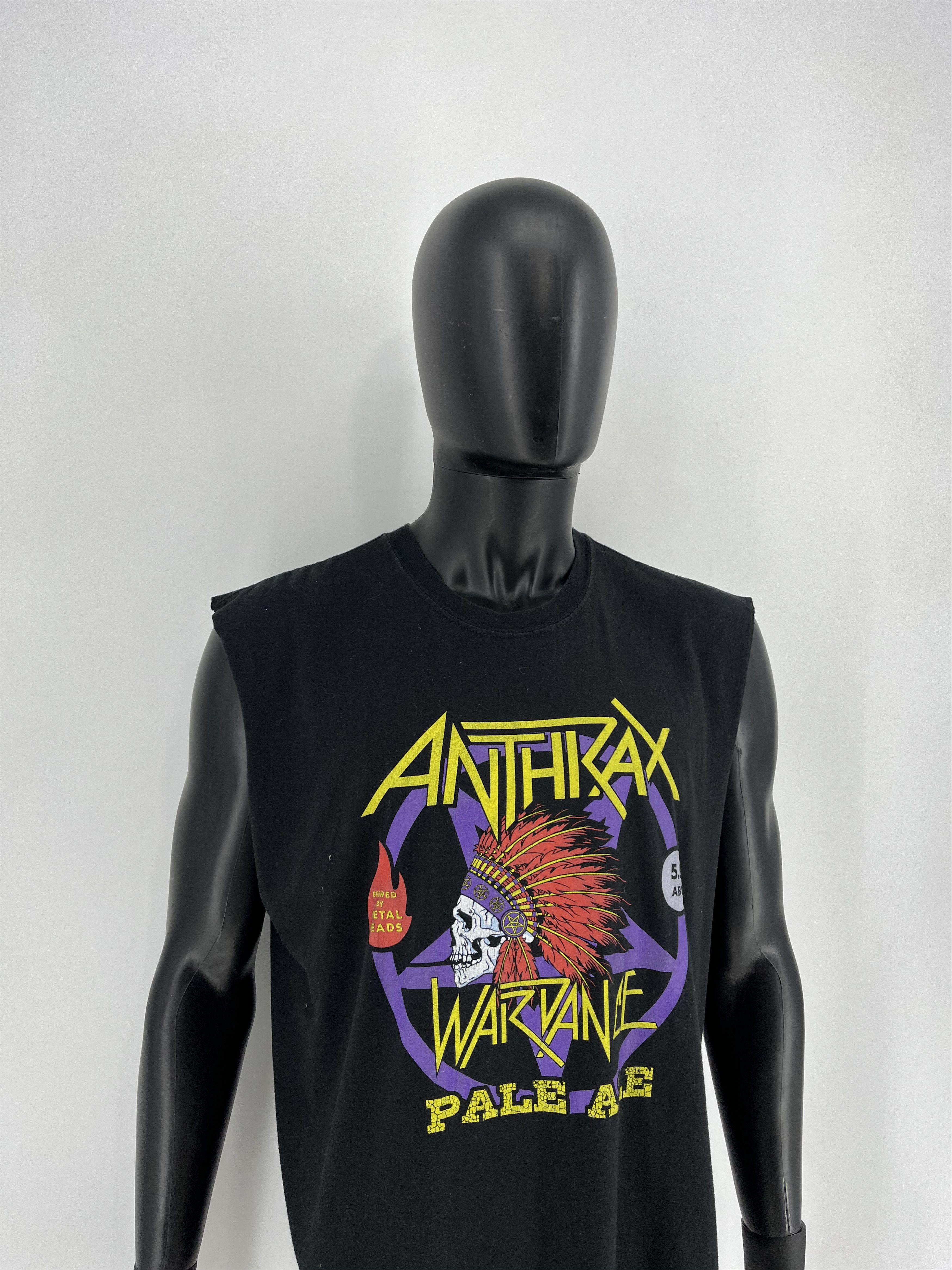 Band Tees × Vintage Vintage Y2K Anthrax 2018 Tour Tee size XL Streetwear style Size US XL / EU 56 / 4 - 3 Thumbnail