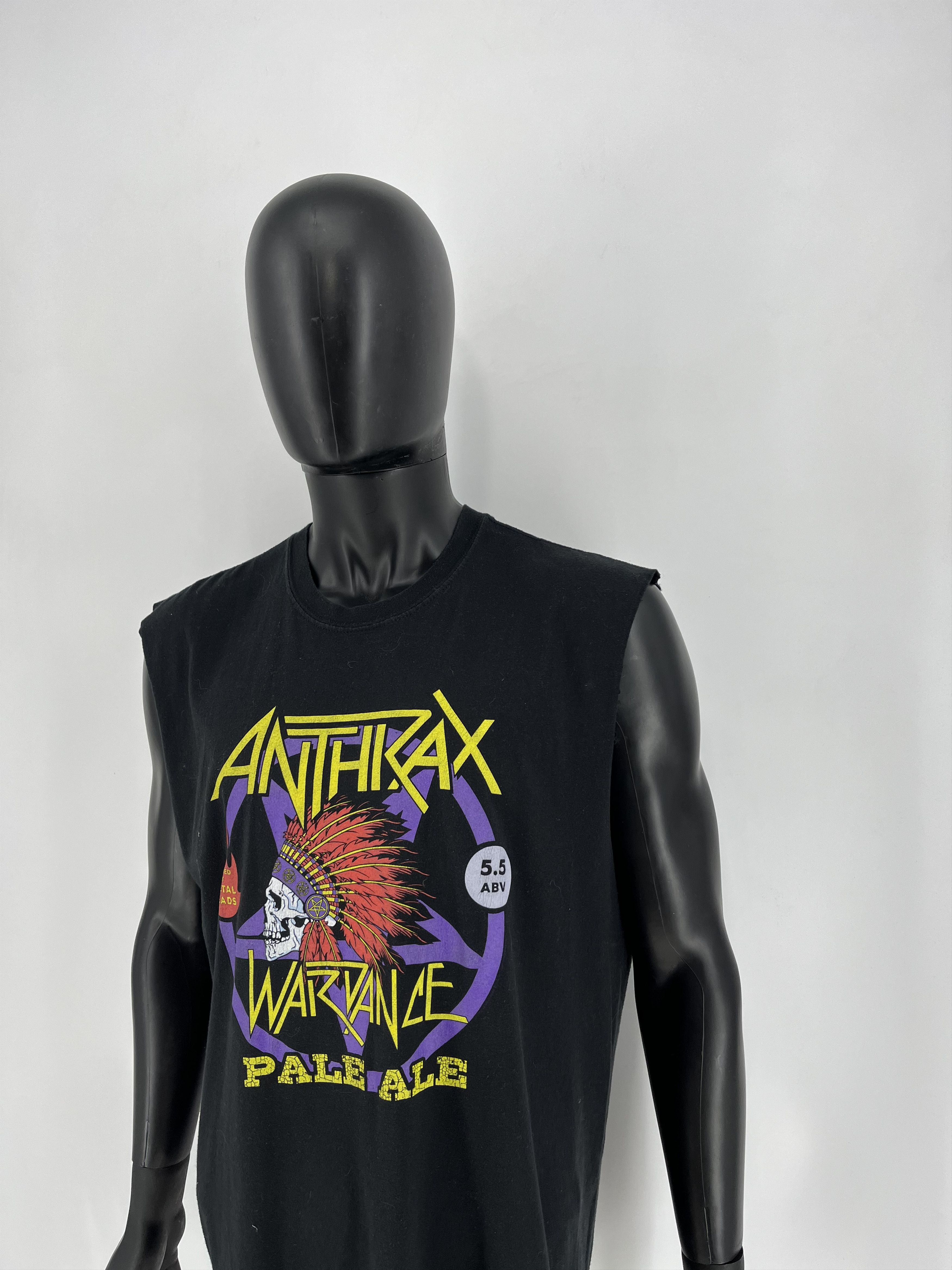 Band Tees × Vintage Vintage Y2K Anthrax 2018 Tour Tee size XL Streetwear style Size US XL / EU 56 / 4 - 4 Thumbnail