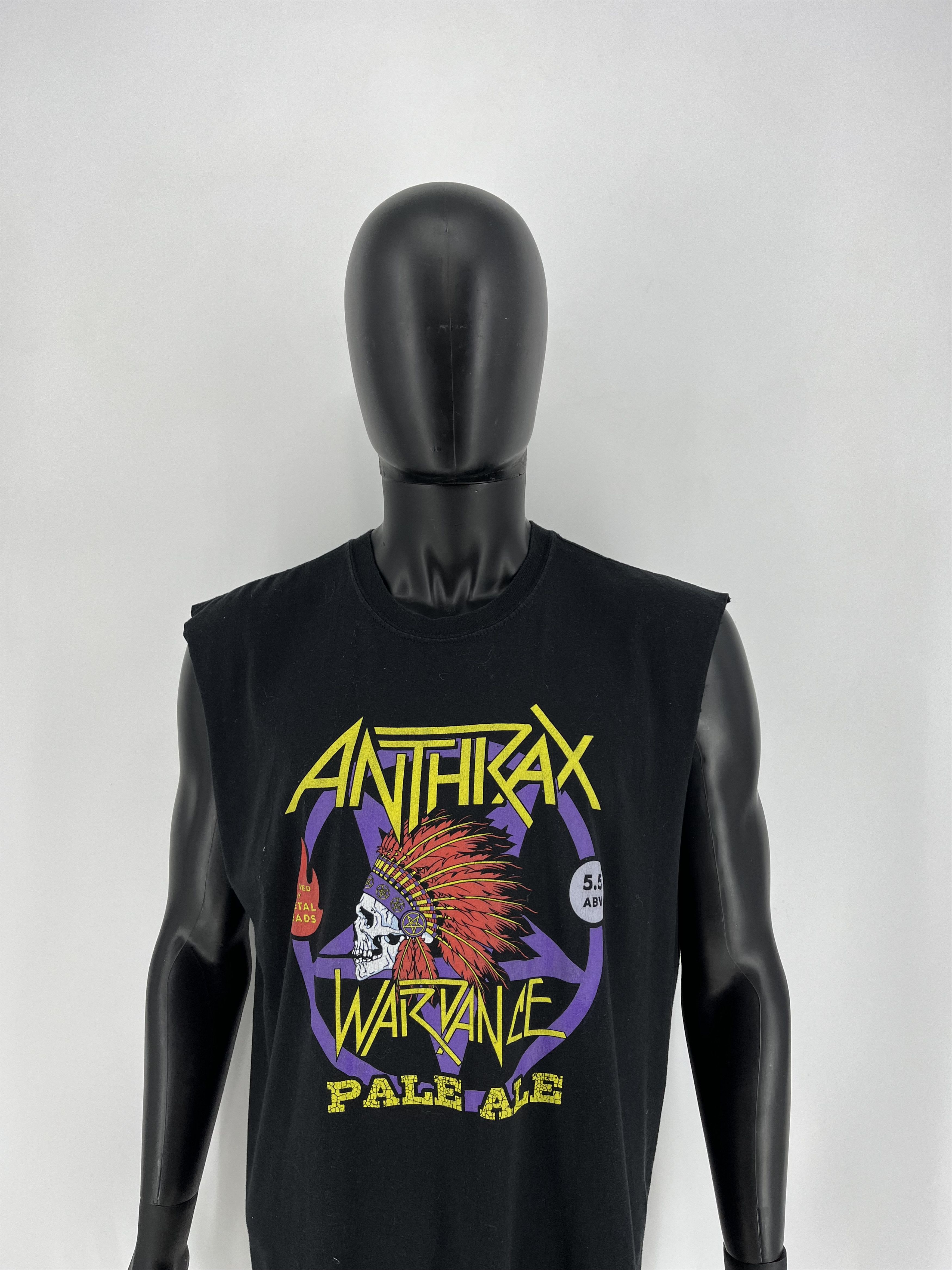 Band Tees × Vintage Vintage Y2K Anthrax 2018 Tour Tee size XL Streetwear style Size US XL / EU 56 / 4 - 1 Thumbnail