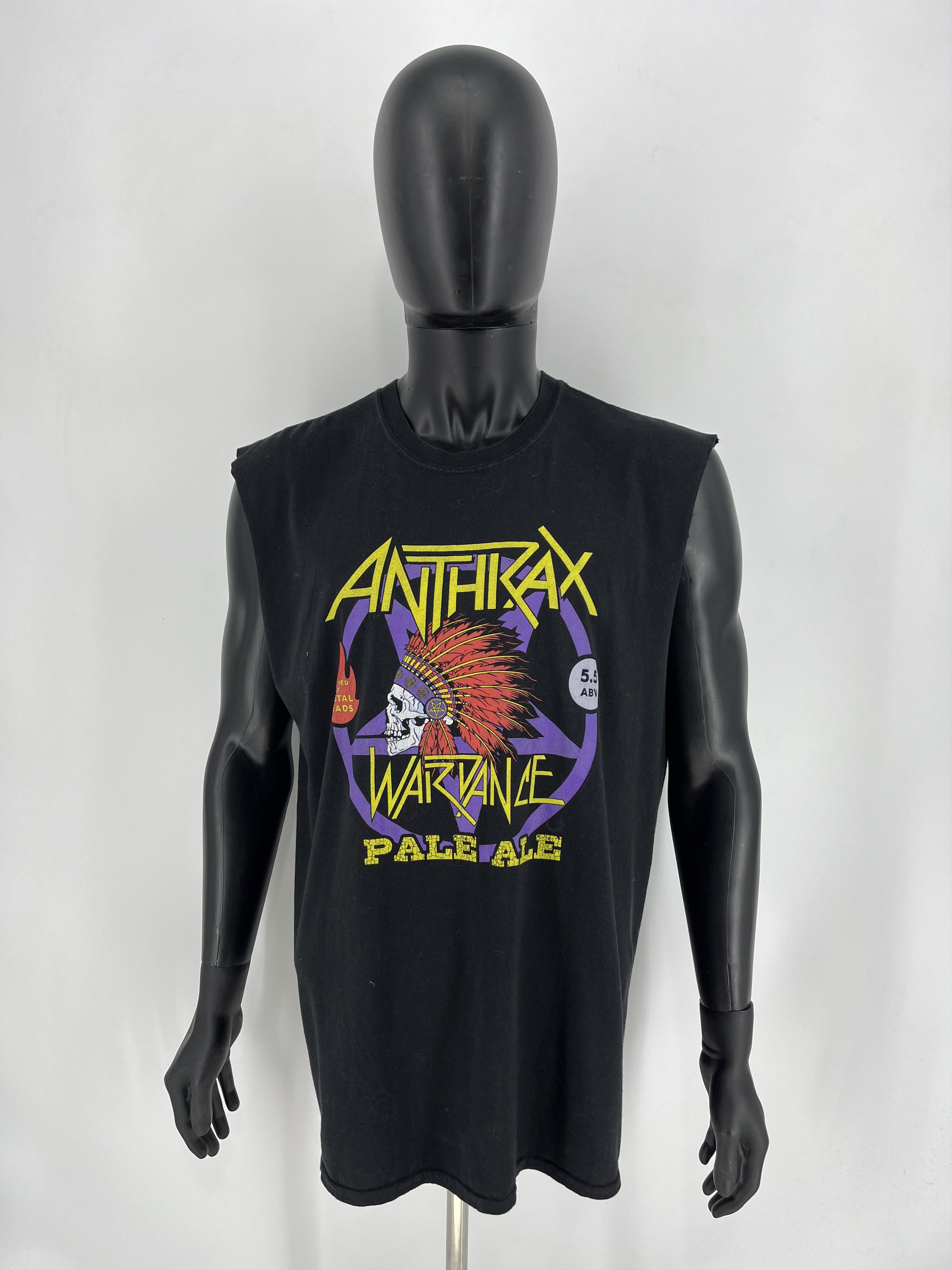 Band Tees × Vintage Vintage Y2K Anthrax 2018 Tour Tee size XL Streetwear style Size US XL / EU 56 / 4 - 2 Thumbnail