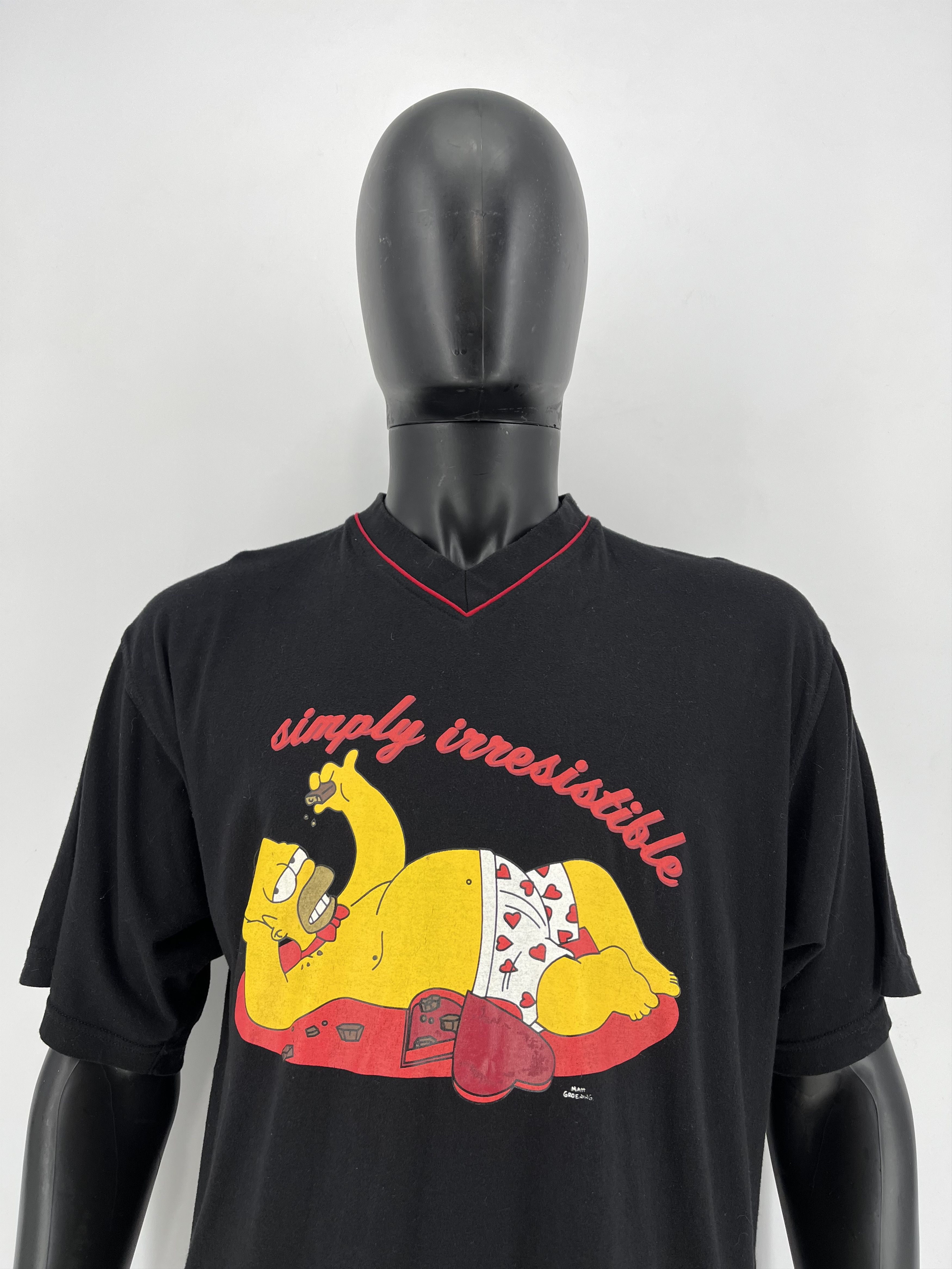 The Simpsons × Vintage 2006 Naked Homer Simpson t shirt Y2K Size US S / EU 44-46 / 1 - 5 Thumbnail