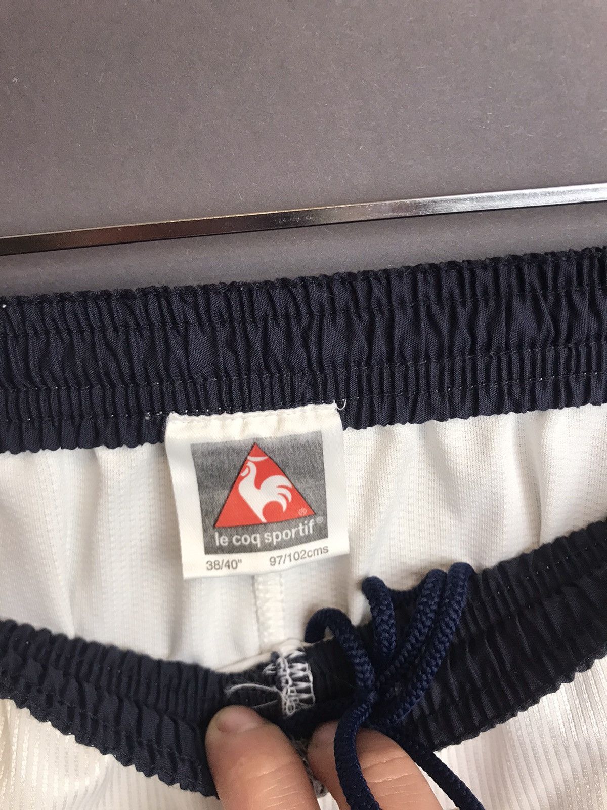 Le Coq Sportif × Vintage Vintage Manchester City shorts vintage le coq sportif Size US 33 - 5 Thumbnail