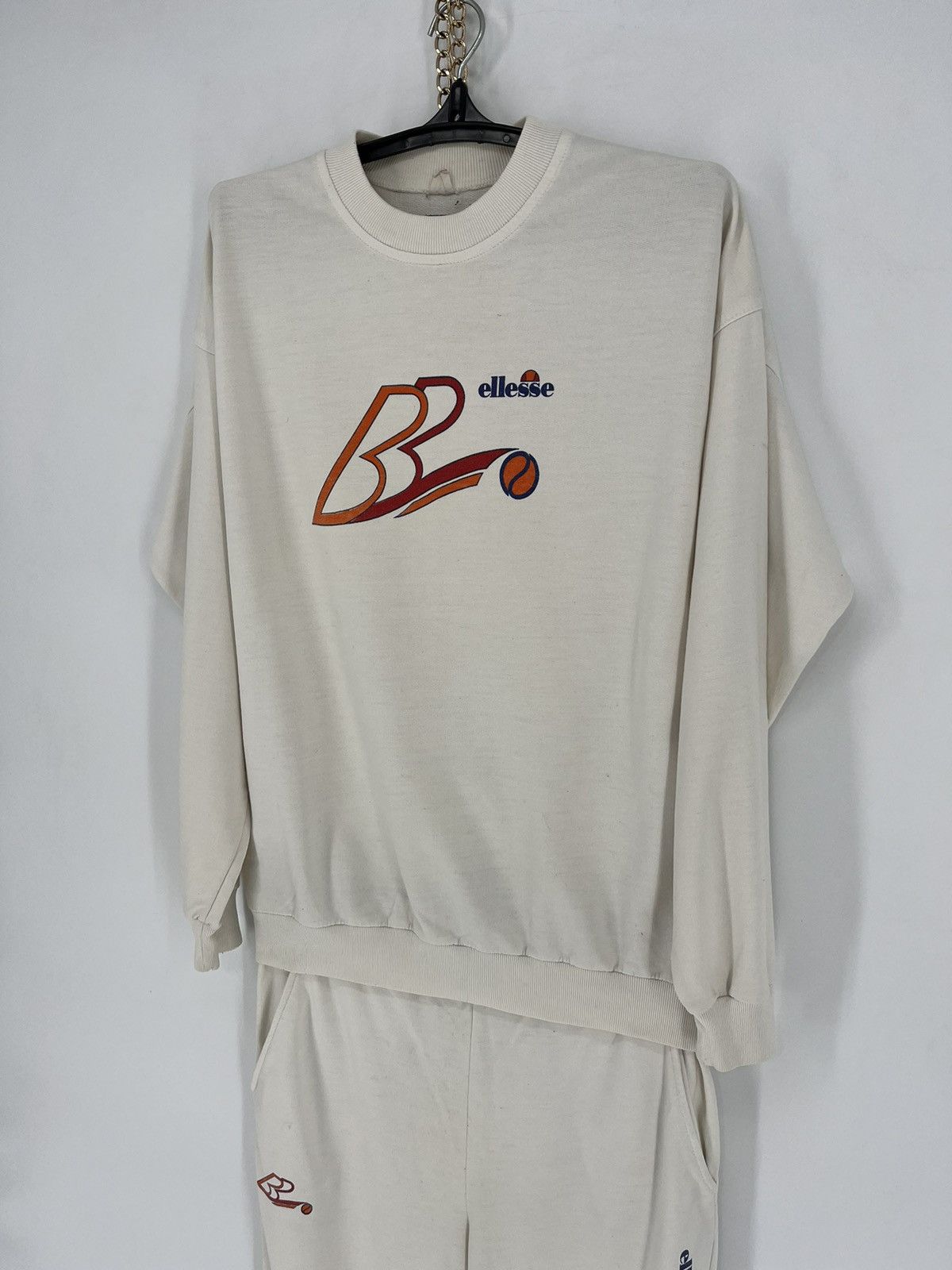 Ellesse 90s Vintage ellesse Sport Track Suit Sweatshirt + Pants Size US S / EU 44-46 / 1 - 6 Thumbnail