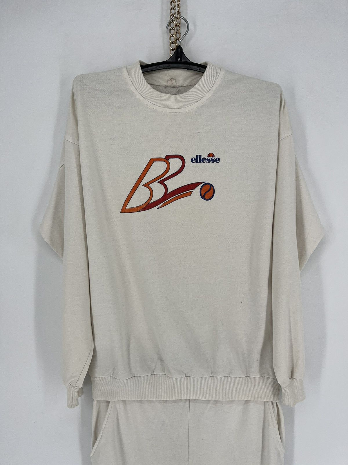 Ellesse 90s Vintage ellesse Sport Track Suit Sweatshirt + Pants Size US S / EU 44-46 / 1 - 4 Thumbnail