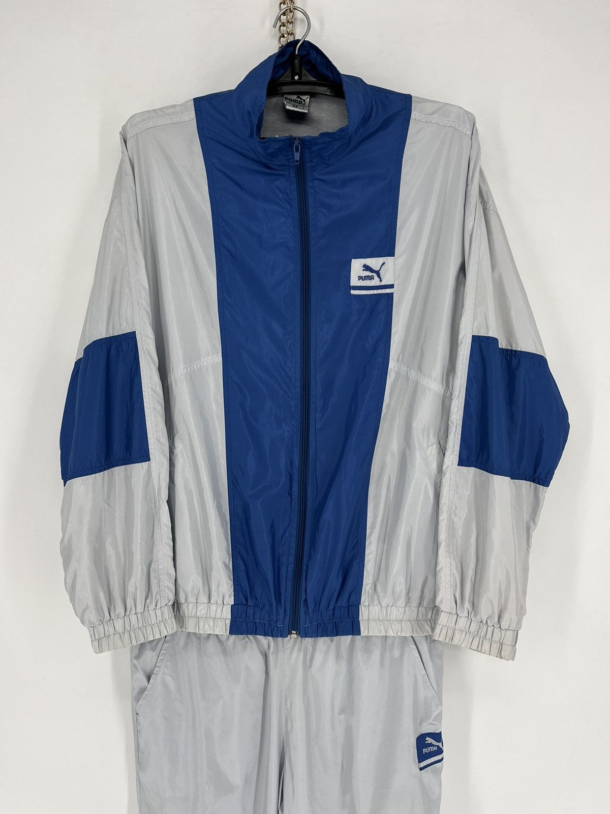 Puma 90s Vintage Puma Sport Track Suit Sweatshirt + Pants Size US M / EU 48-50 / 2 - 4 Thumbnail