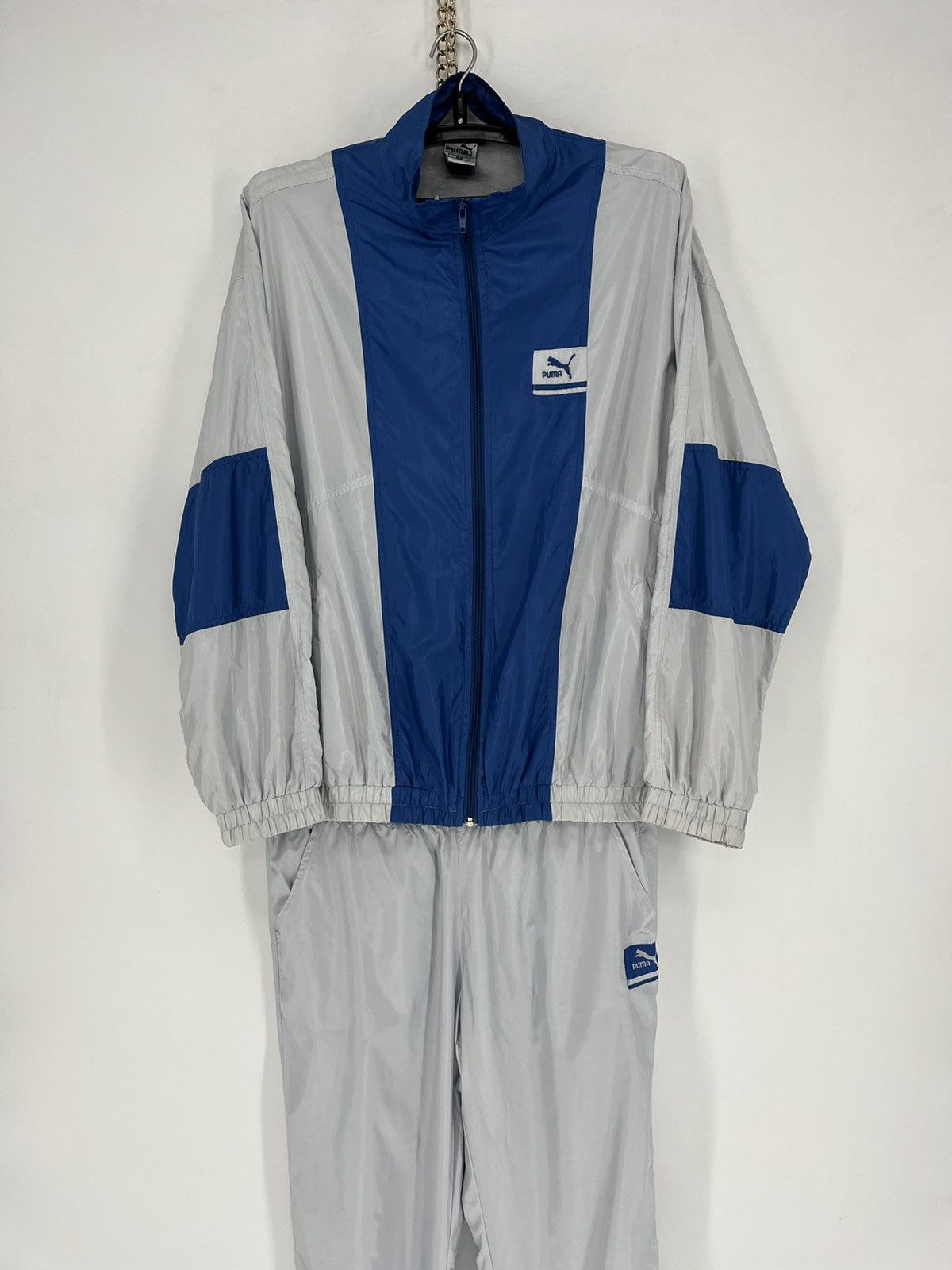 Puma 90s Vintage Puma Sport Track Suit Sweatshirt + Pants Size US M / EU 48-50 / 2 - 1 Thumbnail
