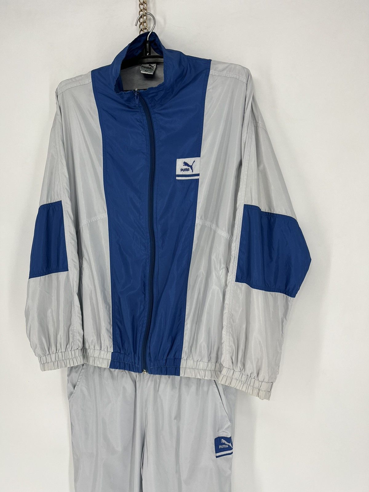 Puma 90s Vintage Puma Sport Track Suit Sweatshirt + Pants Size US M / EU 48-50 / 2 - 6 Thumbnail