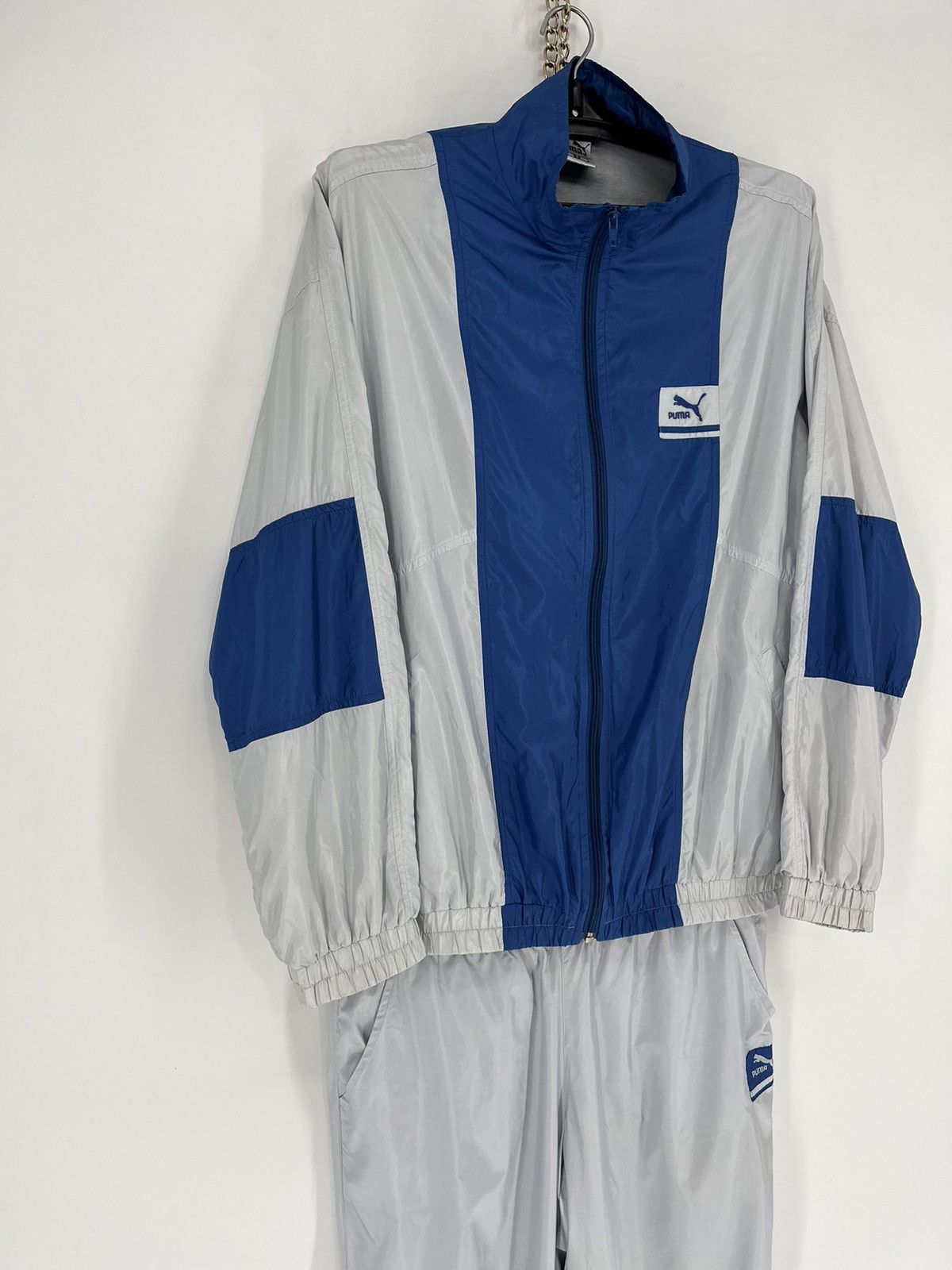 Puma 90s Vintage Puma Sport Track Suit Sweatshirt + Pants Size US M / EU 48-50 / 2 - 5 Thumbnail