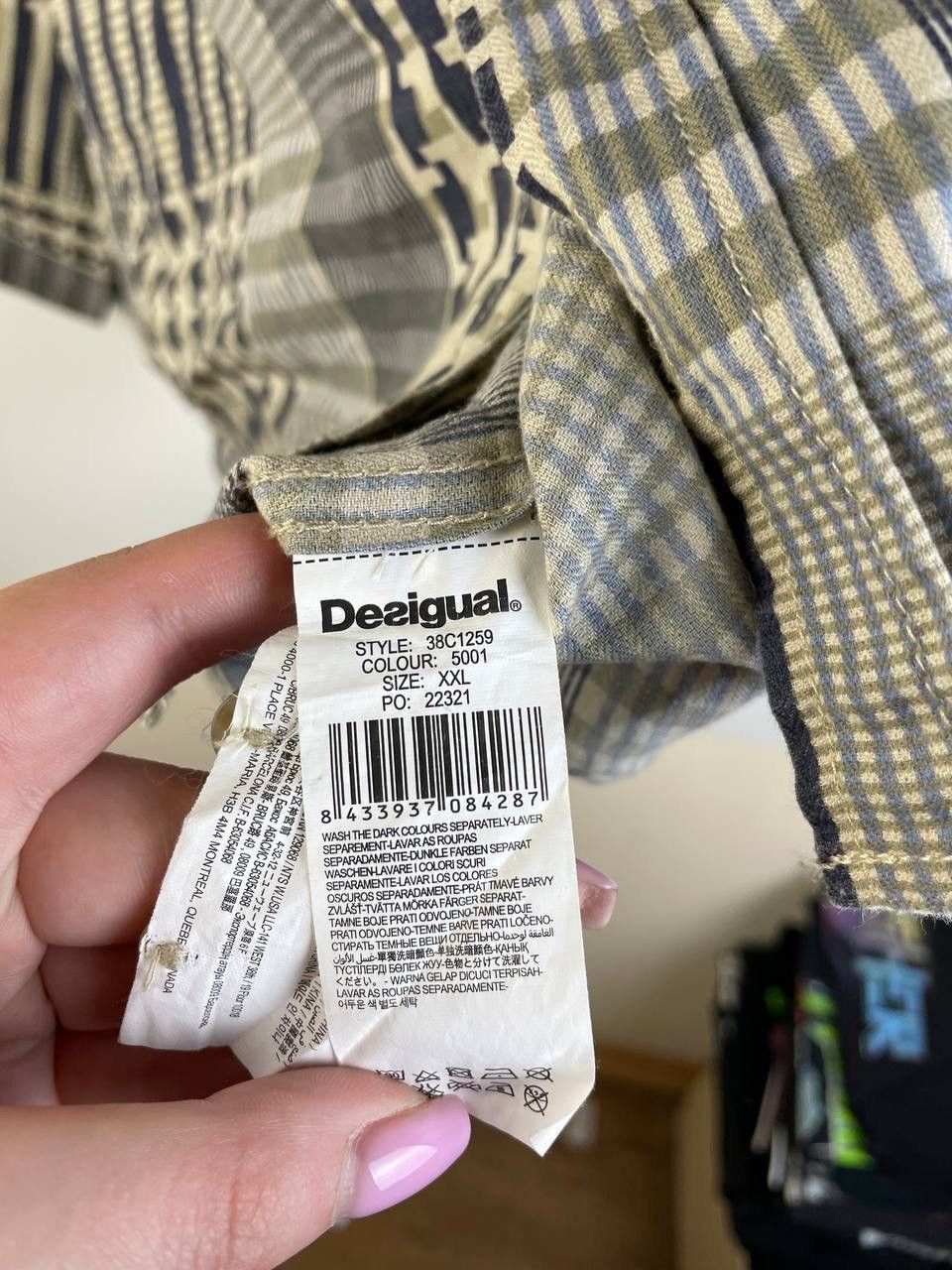 Desigual Desigual luxury shirt size XXL Size US XXL / EU 58 / 5 - 3 Thumbnail