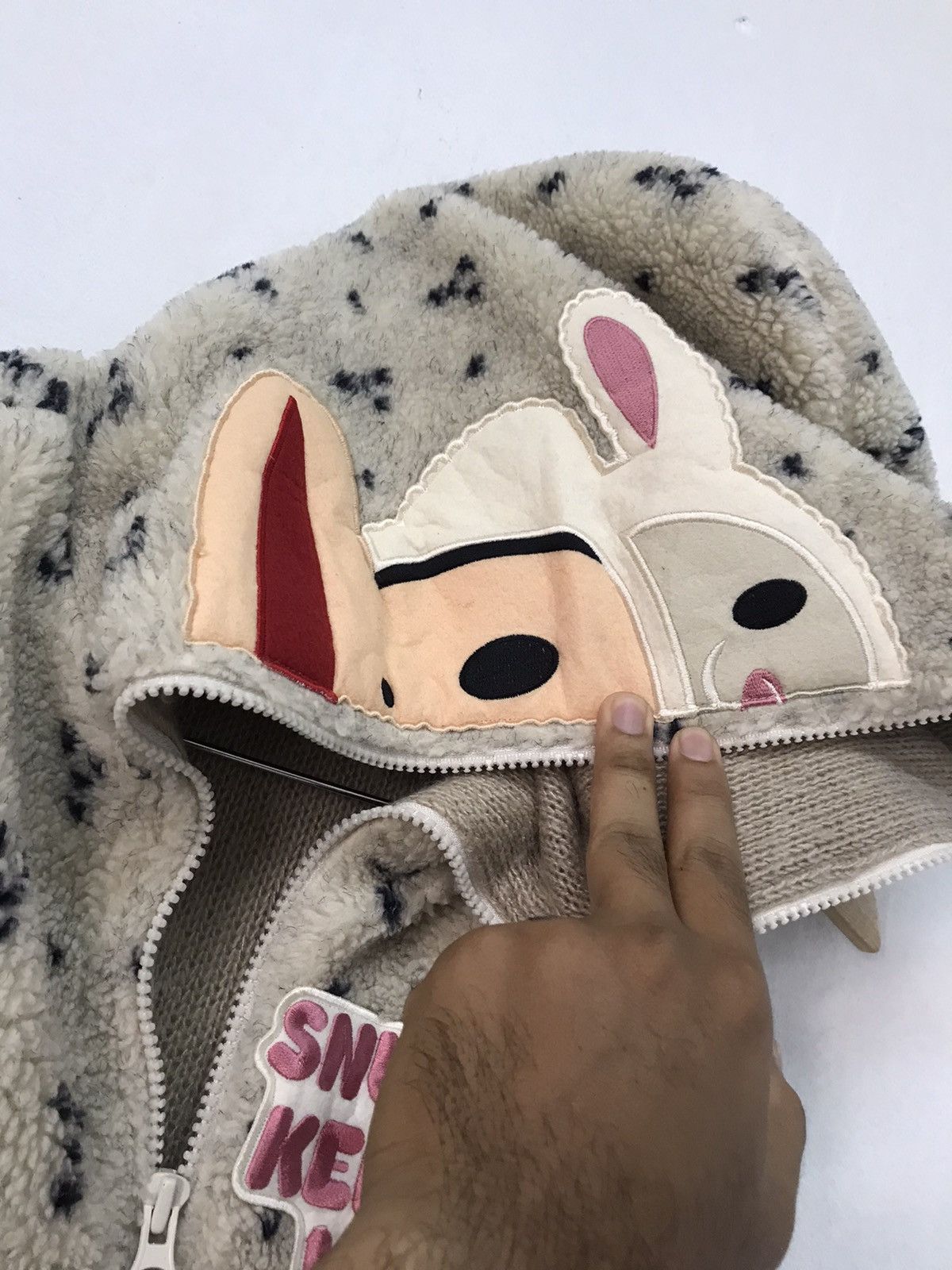 Japanese Brand Vintage Paul Frank Printed Fleece Full Zip Vest Jacket Size US S / EU 44-46 / 1 - 8 Thumbnail