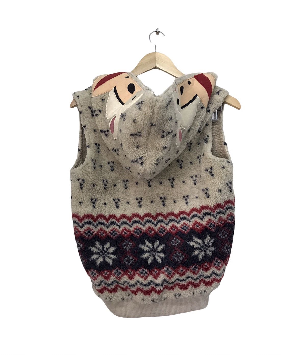 Japanese Brand Vintage Paul Frank Printed Fleece Full Zip Vest Jacket Size US S / EU 44-46 / 1 - 2 Thumbnail