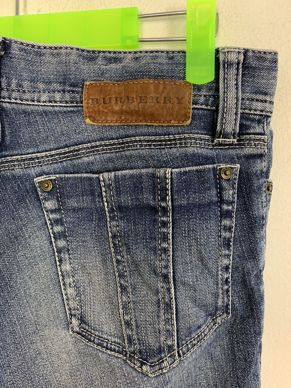 Burberry Vintage Burberry London Indigo Denim Pant Jeans Size 30" / US 8 / IT 44 - 5 Thumbnail