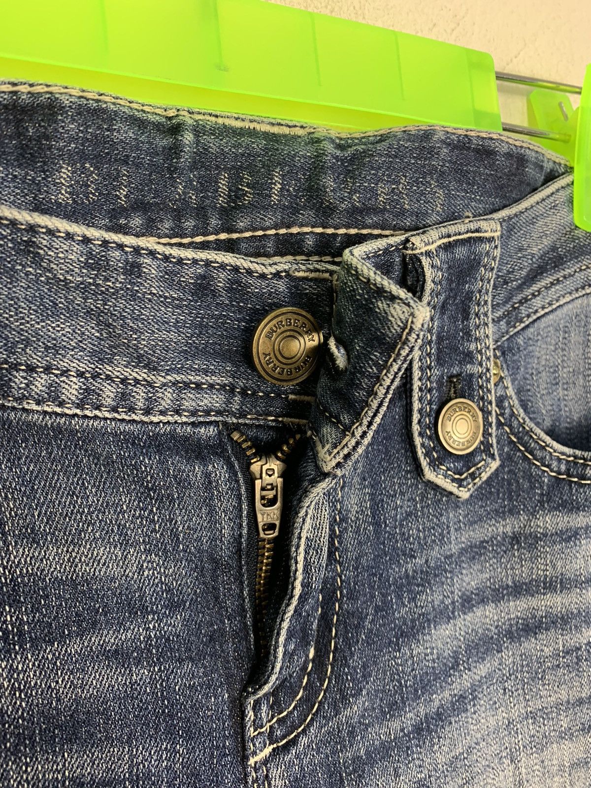 Burberry Vintage Burberry London Indigo Denim Pant Jeans Size 30" / US 8 / IT 44 - 8 Thumbnail