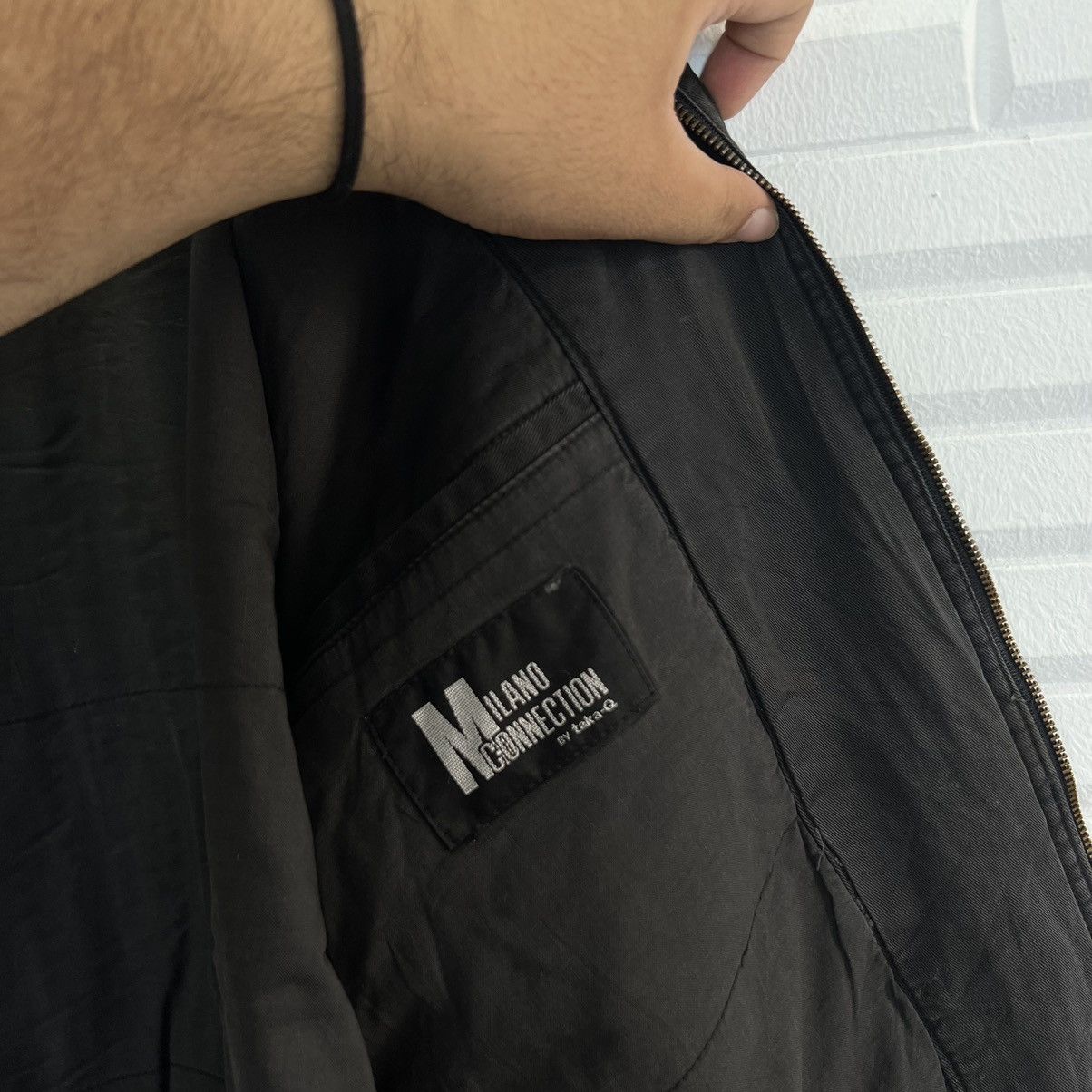 Japanese Brand VINTAGE BOMBER JACKET MILANO CONNECTION BY TAKA-Q Size US L / EU 52-54 / 3 - 12 Thumbnail