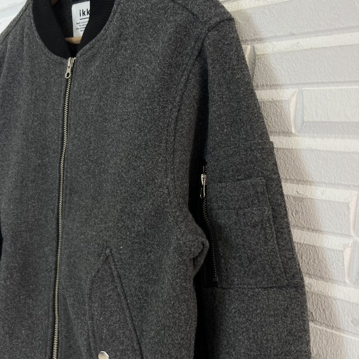 Japanese Brand VINTAGE BOMBER JACKET IKKA INSPIRED BY ISSEY MIYAKE Size US M / EU 48-50 / 2 - 4 Thumbnail