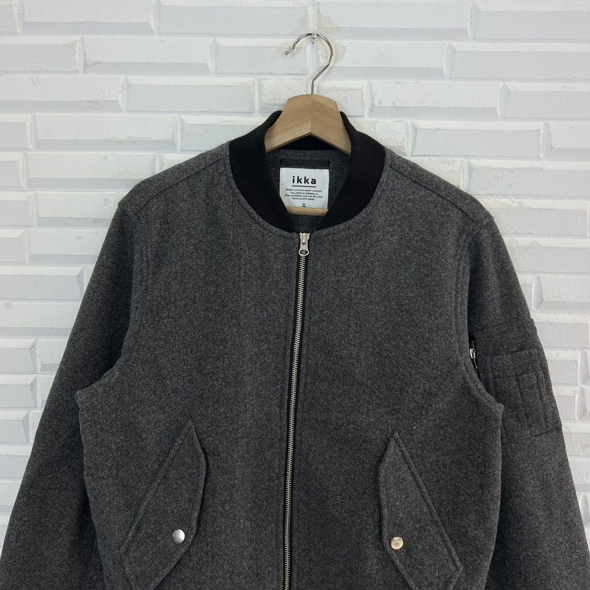 Japanese Brand VINTAGE BOMBER JACKET IKKA INSPIRED BY ISSEY MIYAKE Size US M / EU 48-50 / 2 - 3 Thumbnail