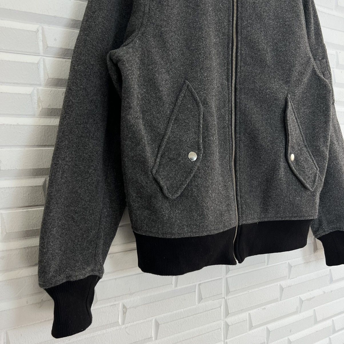 Japanese Brand VINTAGE BOMBER JACKET IKKA INSPIRED BY ISSEY MIYAKE Size US M / EU 48-50 / 2 - 6 Thumbnail