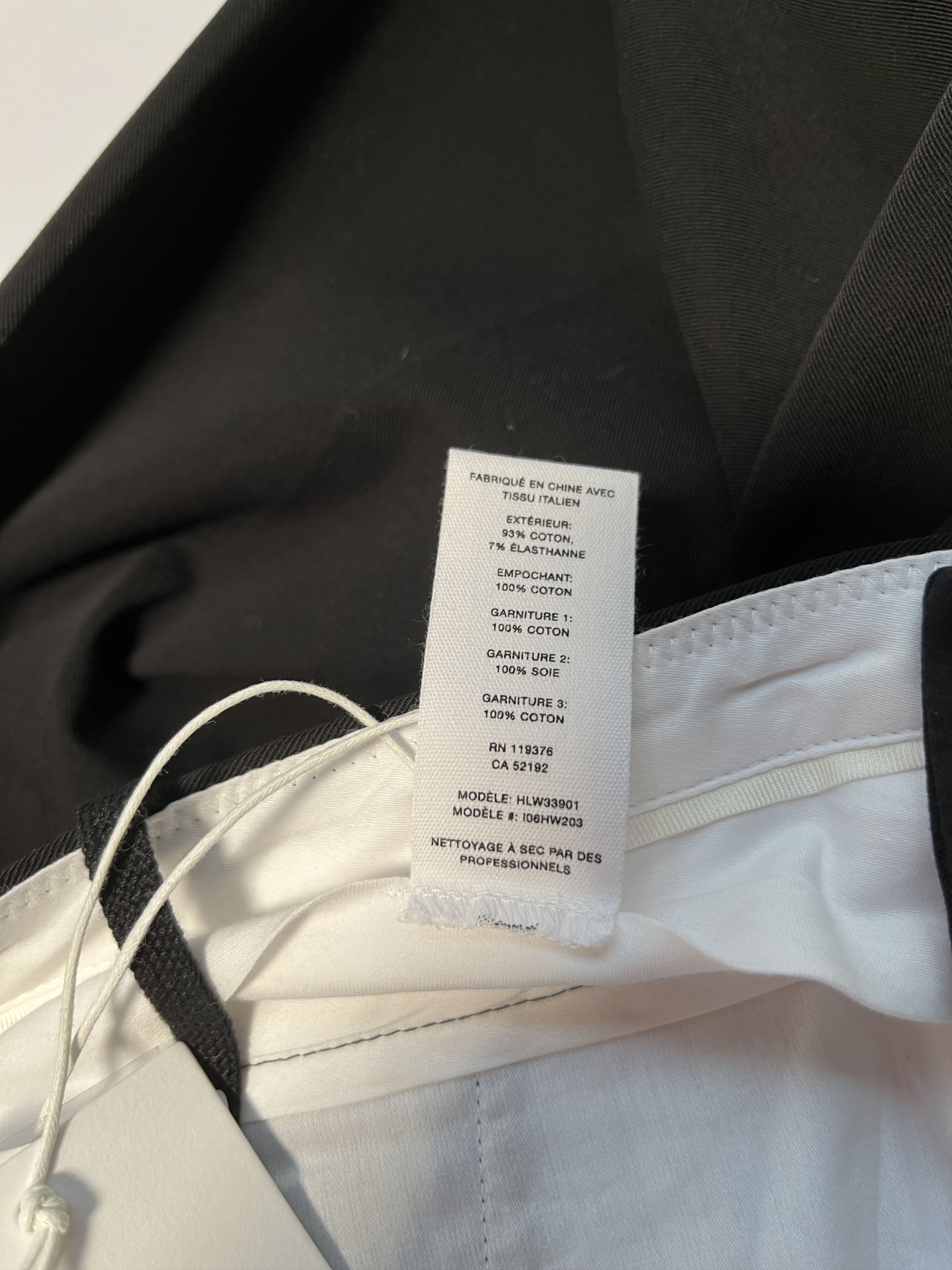 Helmut Lang ⚡️QUICK SALE⚡️Helmut Lang Black Trousers Pants Size 32" / US 10 / IT 46 - 5 Thumbnail