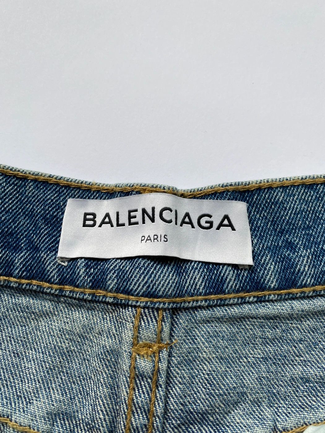 Balenciaga ⚡️QUICK SALE⚡️SAMPLE Balenciaga by Demna Blue Jeans Denim Size 27" / US 4 / IT 40 - 3 Thumbnail