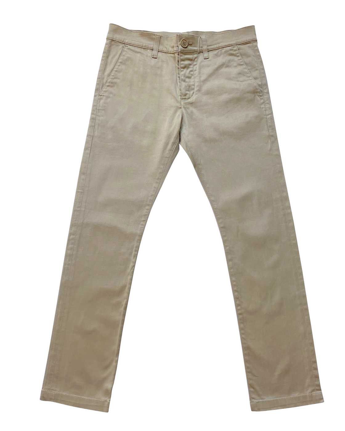 Hedi Slimane × Saint Laurent Paris ⚡️QUICK SALE⚡️2014 Saint Laurent Hedi Beige Pants Trousers Size US 30 / EU 46 - 1 Thumbnail