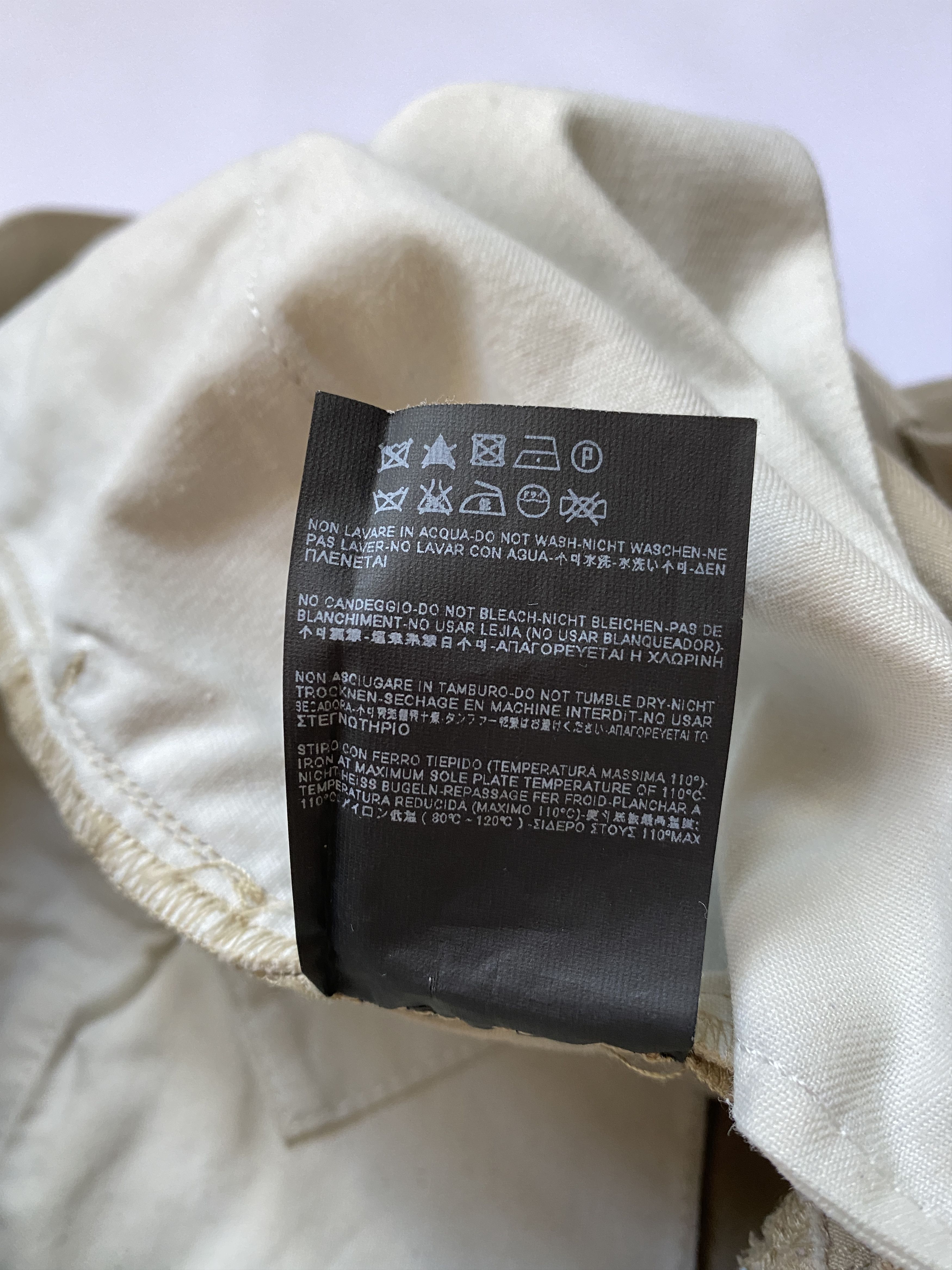 Hedi Slimane × Saint Laurent Paris ⚡️QUICK SALE⚡️2014 Saint Laurent Hedi Beige Pants Trousers Size US 30 / EU 46 - 5 Thumbnail