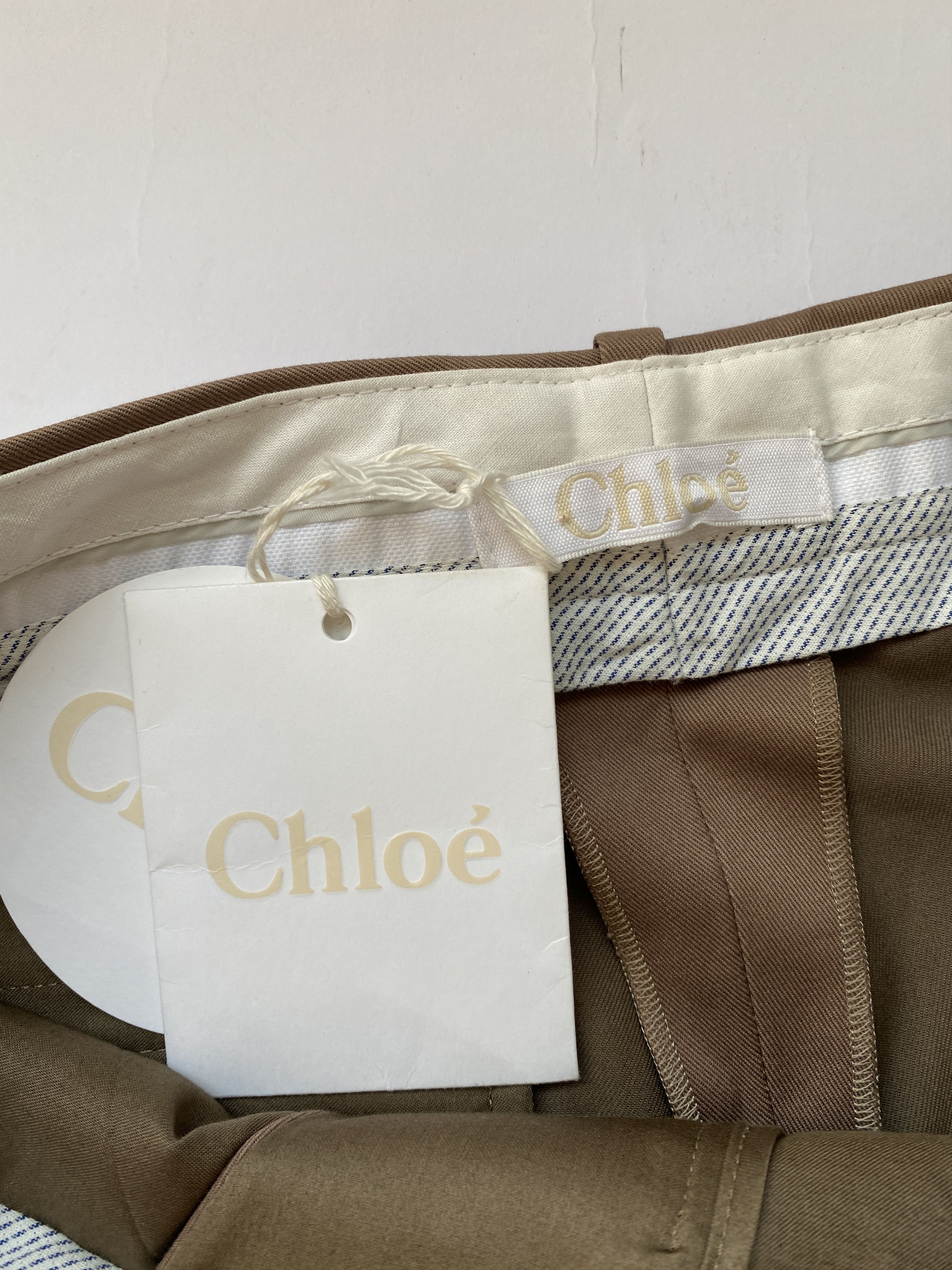 Chloe ⚡️QUICK SALE⚡️Chloe Brown Pants Trousers Size 27" / US 4 / IT 40 - 3 Thumbnail