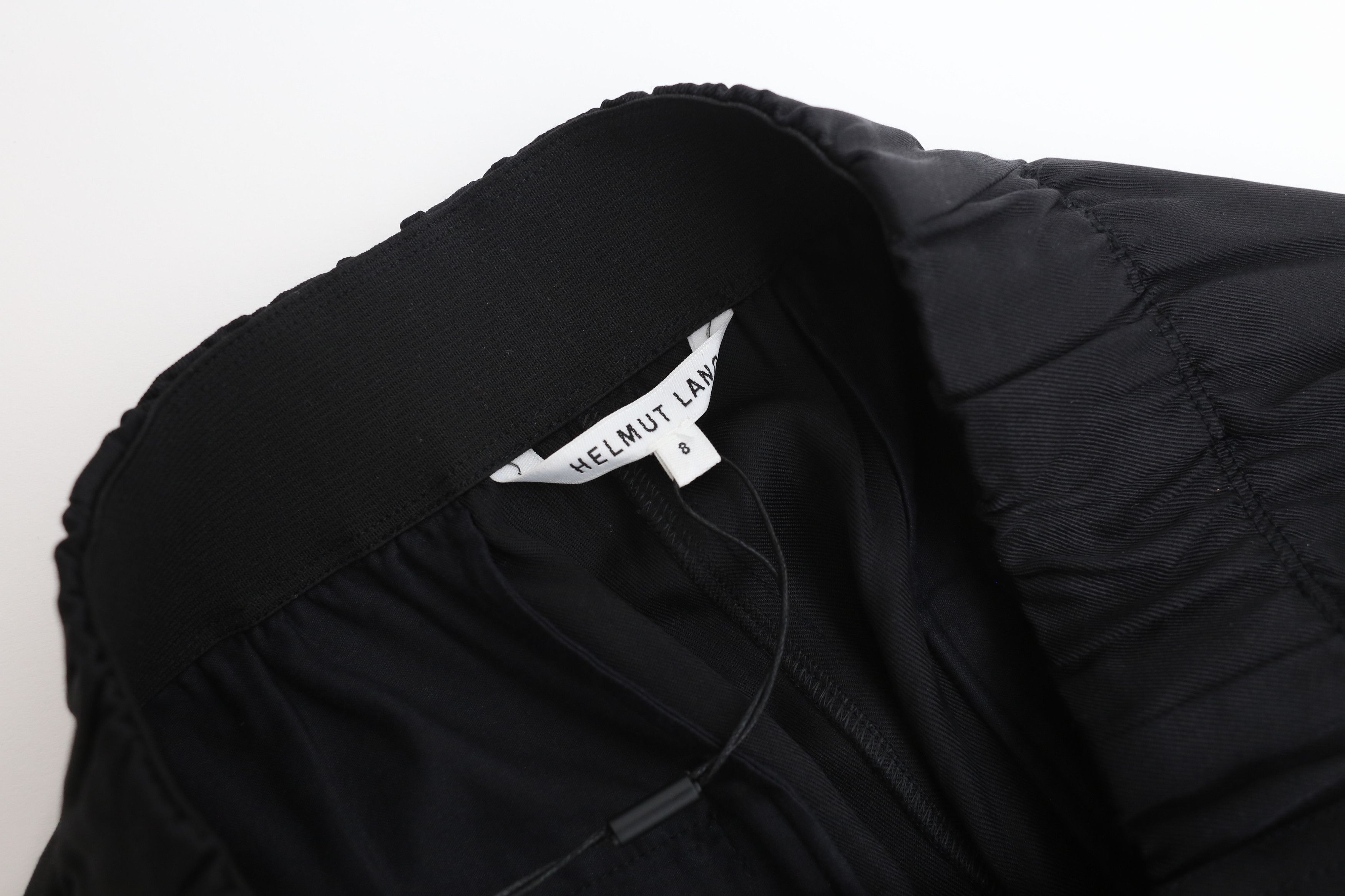 Helmut Lang ⚡️QUICK SALE⚡️Helmut Lang Black Silk Suit Pants Trousers Size 30" / US 8 / IT 44 - 3 Thumbnail