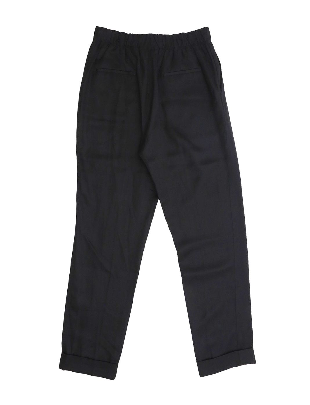 Helmut Lang ⚡️QUICK SALE⚡️Helmut Lang Black Silk Suit Pants Trousers Size 30" / US 8 / IT 44 - 2 Thumbnail