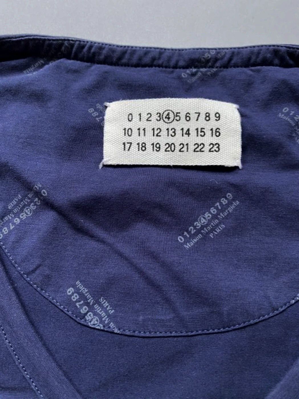 Maison Margiela ⚡️QUICK SALE⚡️2009 Maison Margiela Navy Long Sleeve Tshirt Size M / US 6-8 / IT 42-44 - 3 Thumbnail