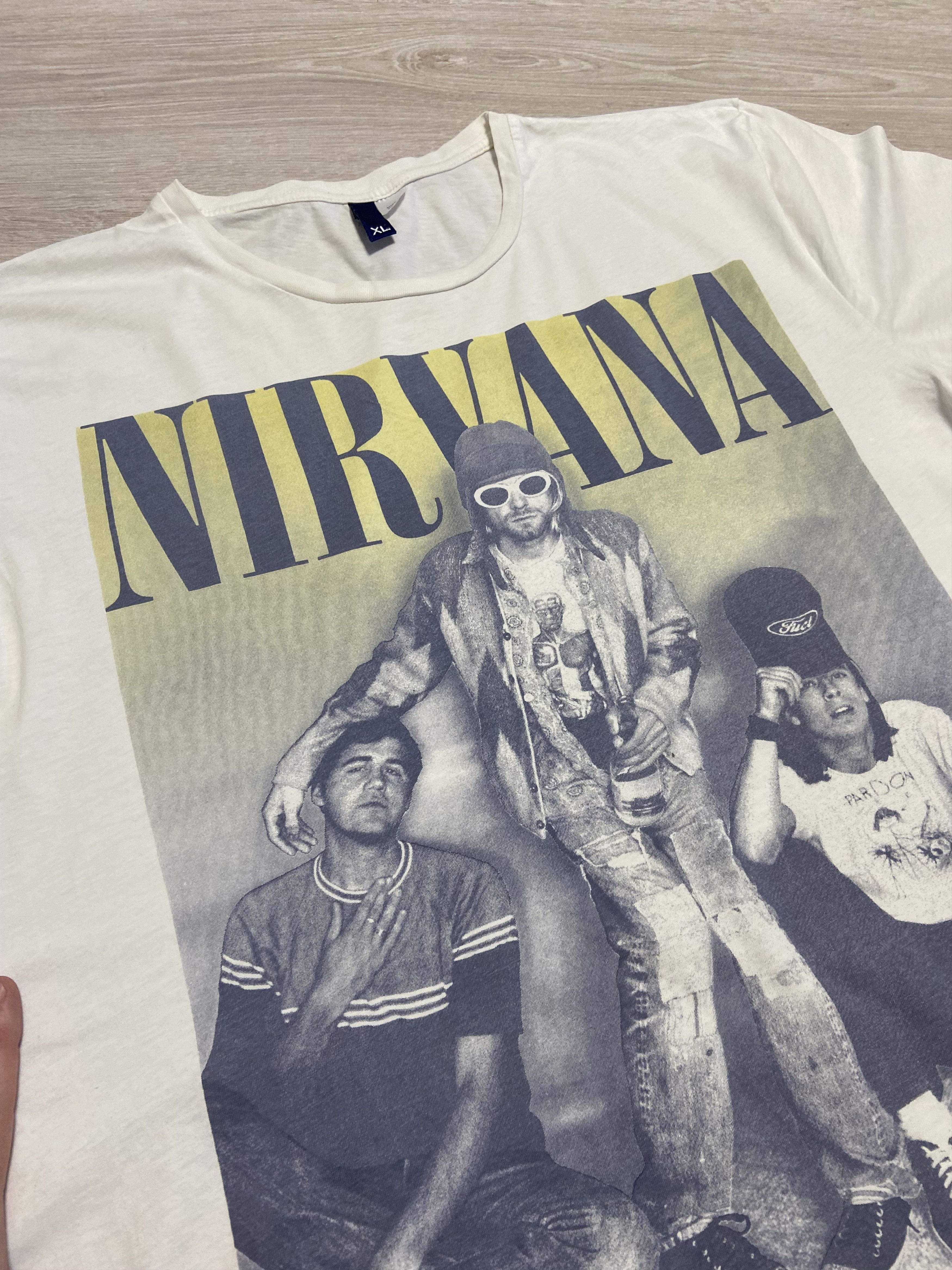Nirvana Rock tee Nirvana 2011 Kurt Cobain Size US L / EU 52-54 / 3 - 6 Thumbnail
