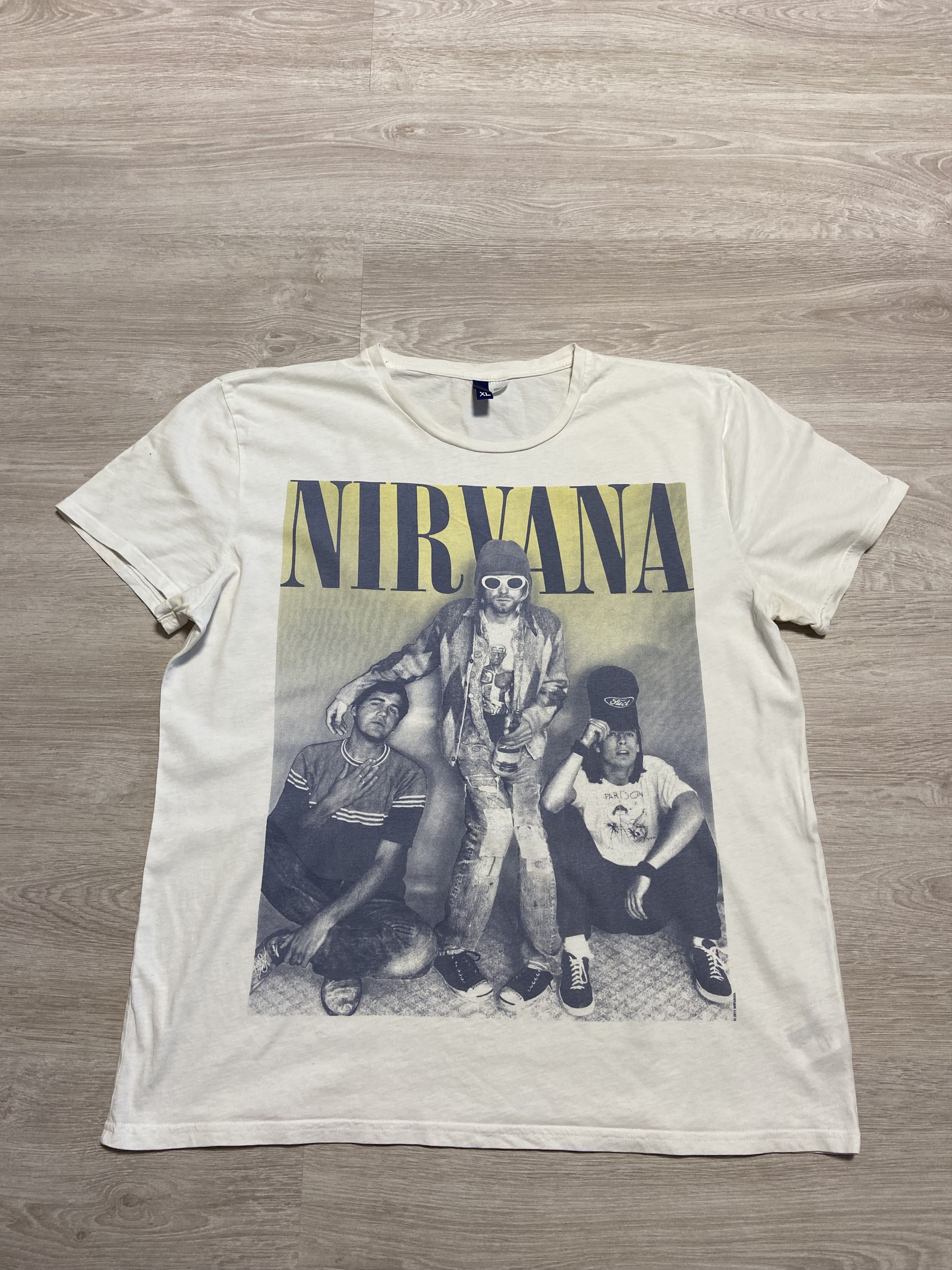 Nirvana Rock tee Nirvana 2011 Kurt Cobain Size US L / EU 52-54 / 3 - 1 Thumbnail