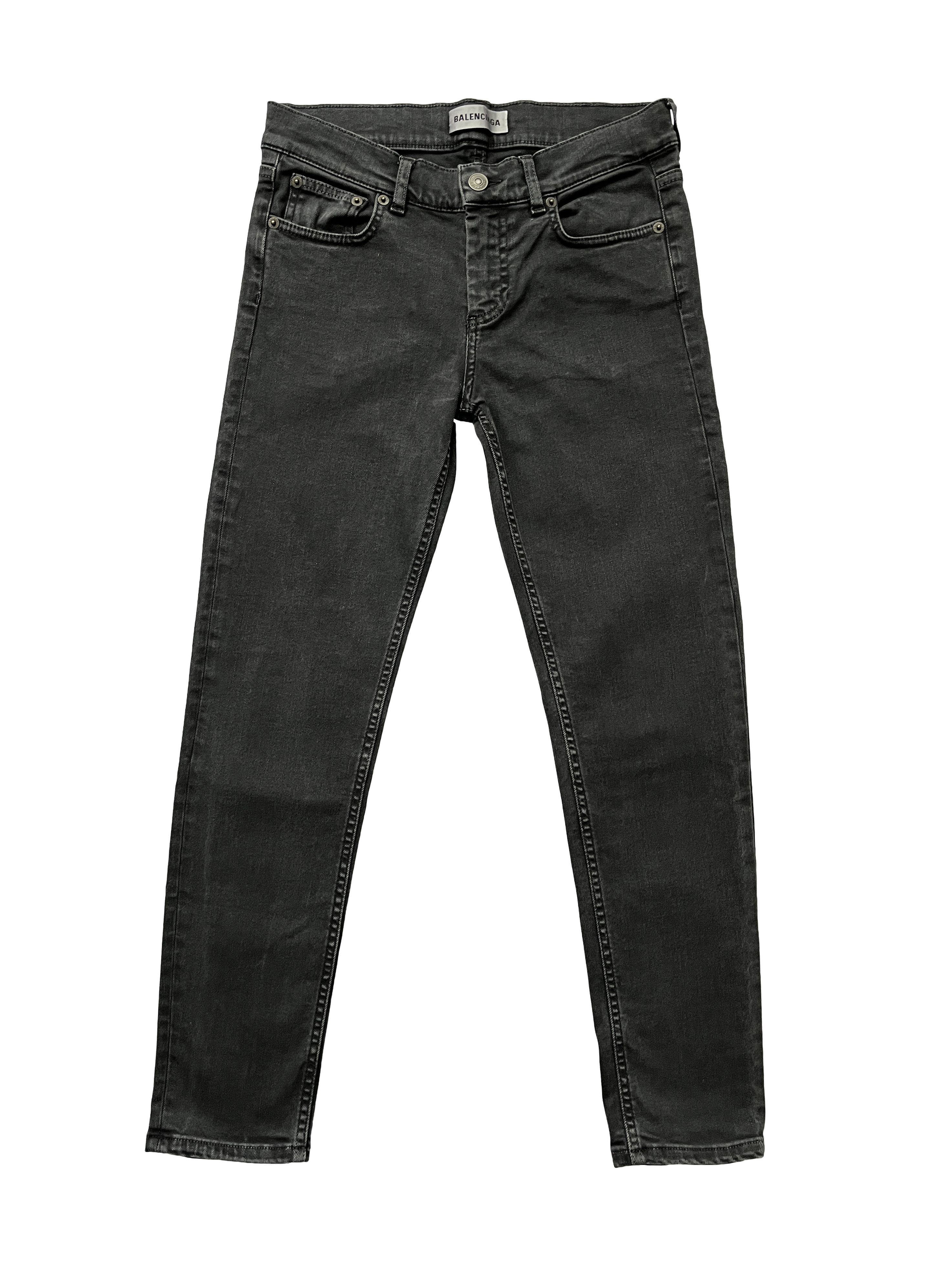 image of 2018 Balenciaga By Demna Black Jeans Pants, Women's (Size 26)