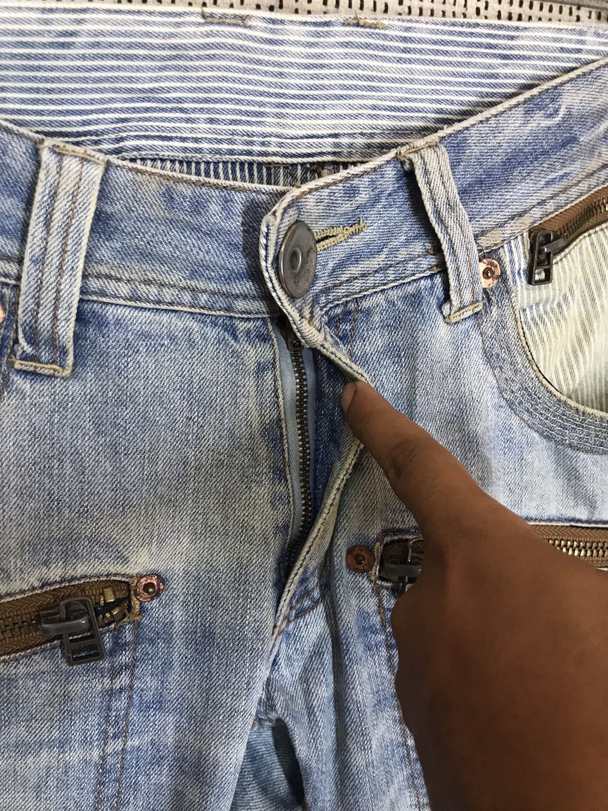 Seditionaries ‼️MADE IN HEAVEN DENIM STREETWEAR STYLE‼️ Size US 33 - 7 Thumbnail