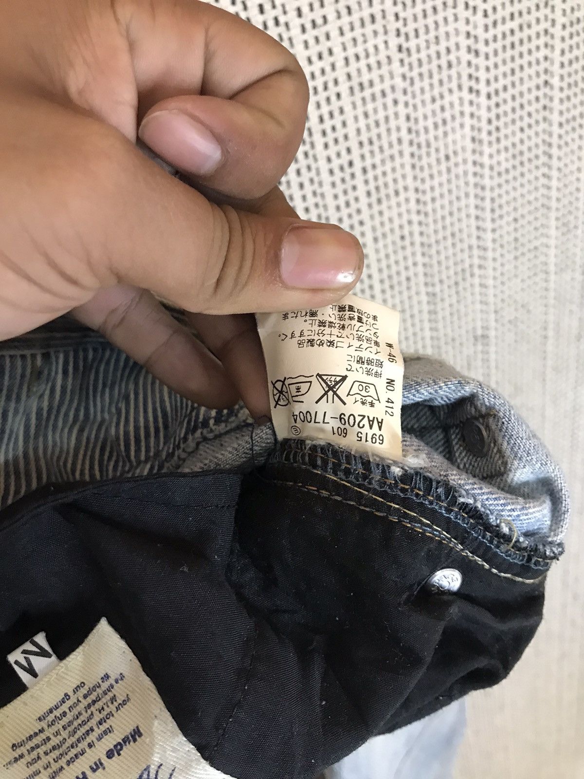 Seditionaries ‼️MADE IN HEAVEN DENIM STREETWEAR STYLE‼️ Size US 33 - 12 Thumbnail