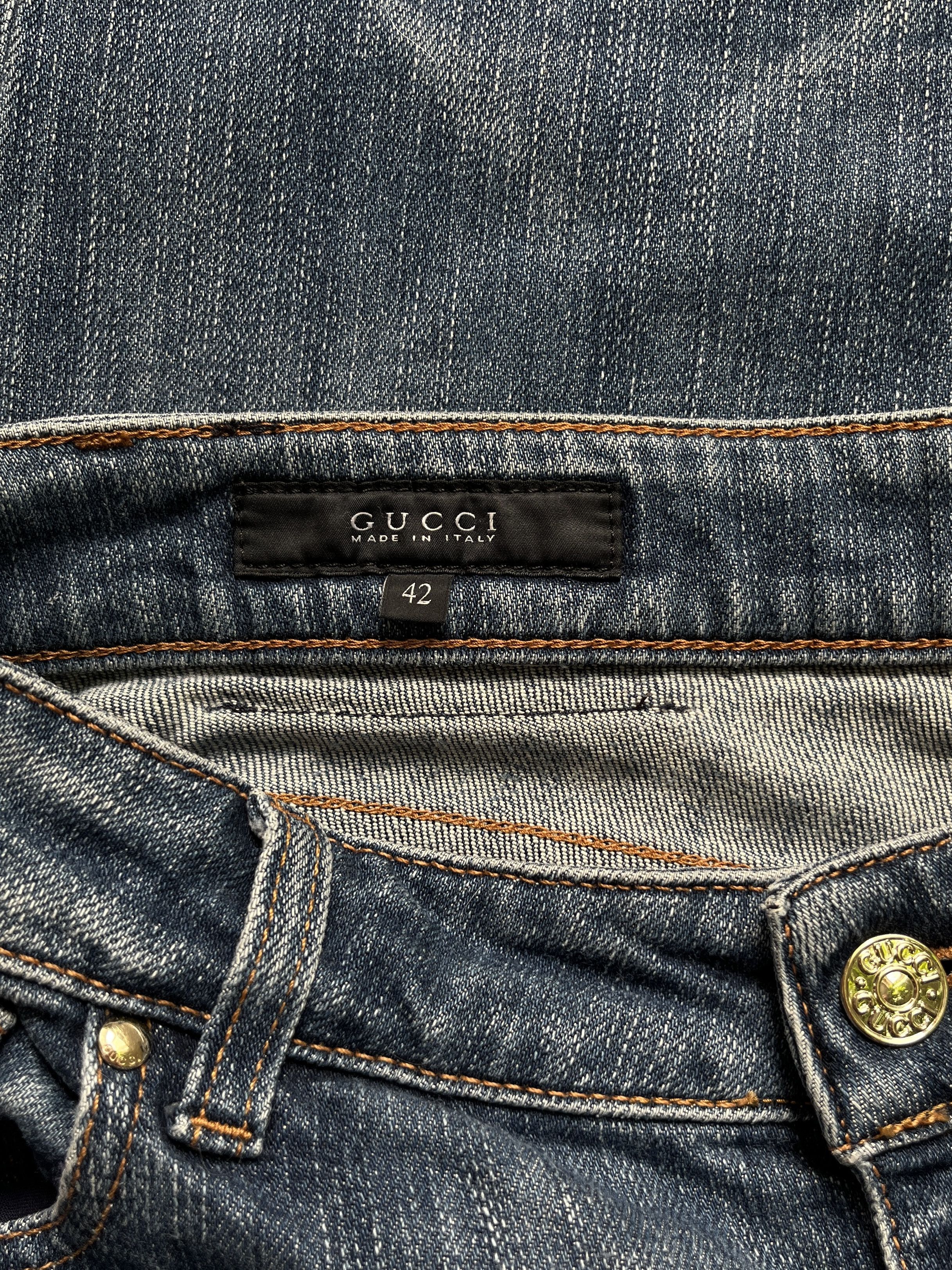 Gucci ⚡️QUICK SALE⚡️Gucci Blue Denim Jeans Size US 30 / EU 46 - 3 Thumbnail