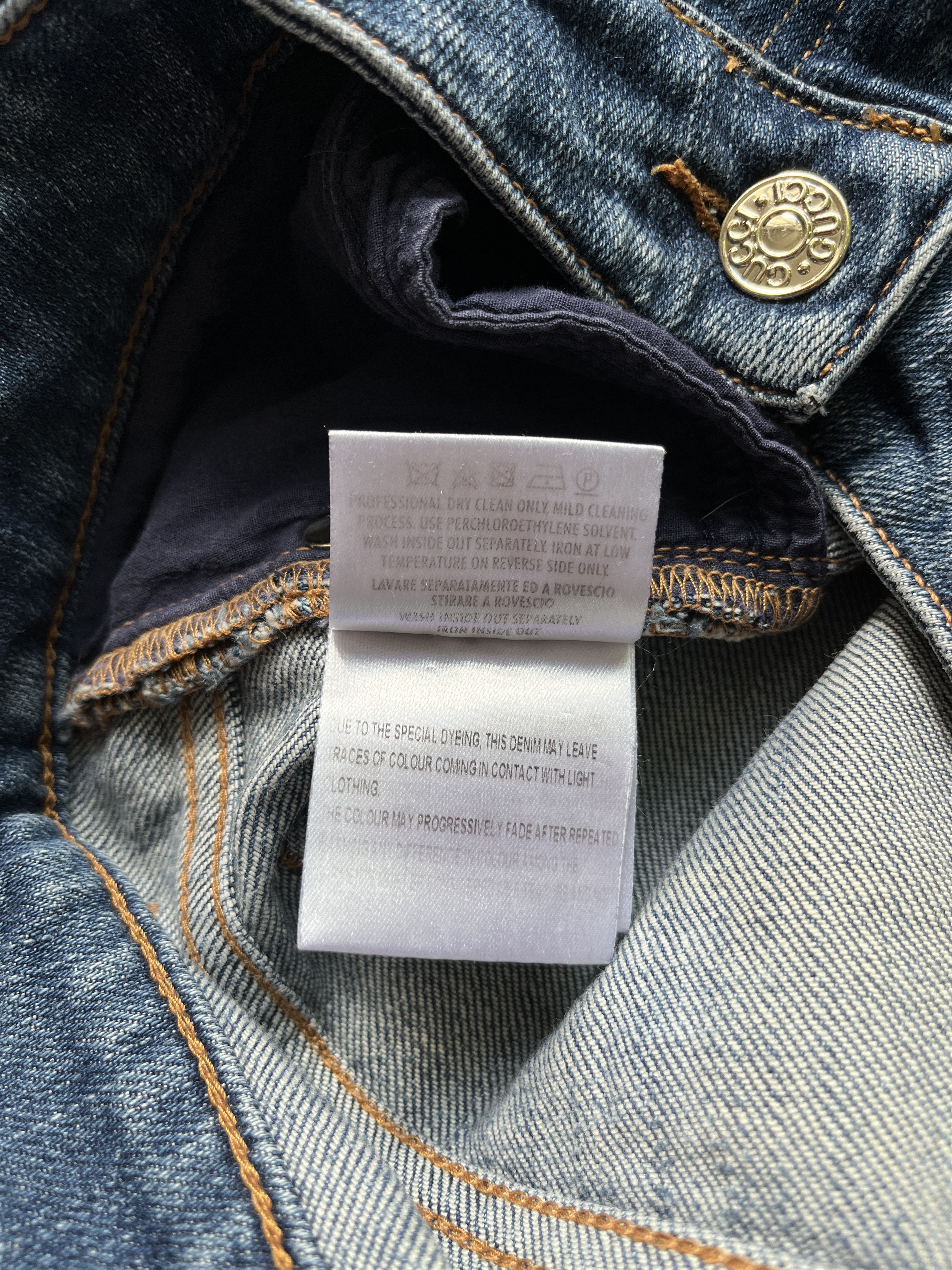 Gucci ⚡️QUICK SALE⚡️Gucci Blue Denim Jeans Size US 30 / EU 46 - 5 Thumbnail