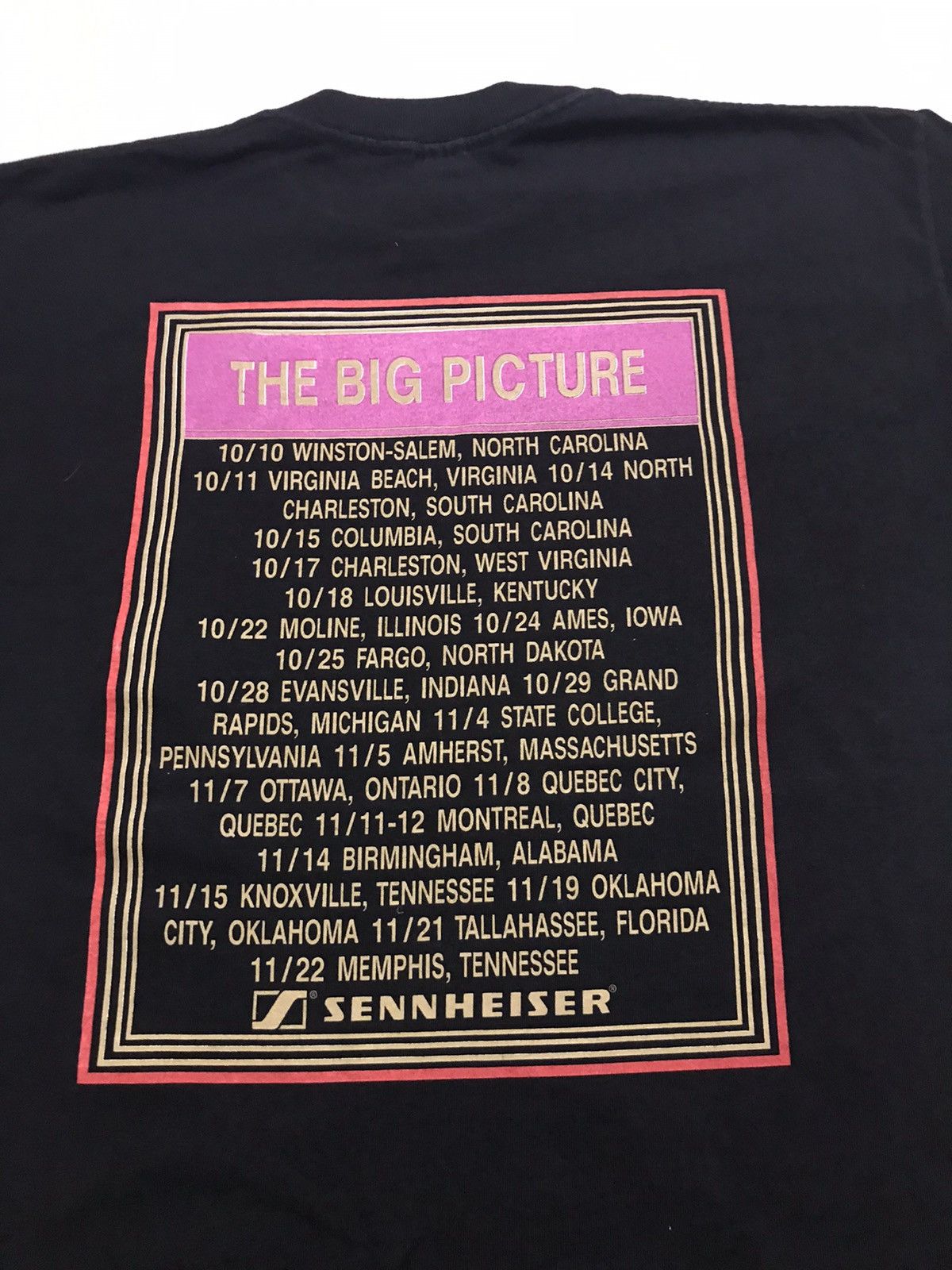 Band Tees 1997 Elton John The Big Picture tour t shirt Eric Clapton Size US L / EU 52-54 / 3 - 4 Thumbnail