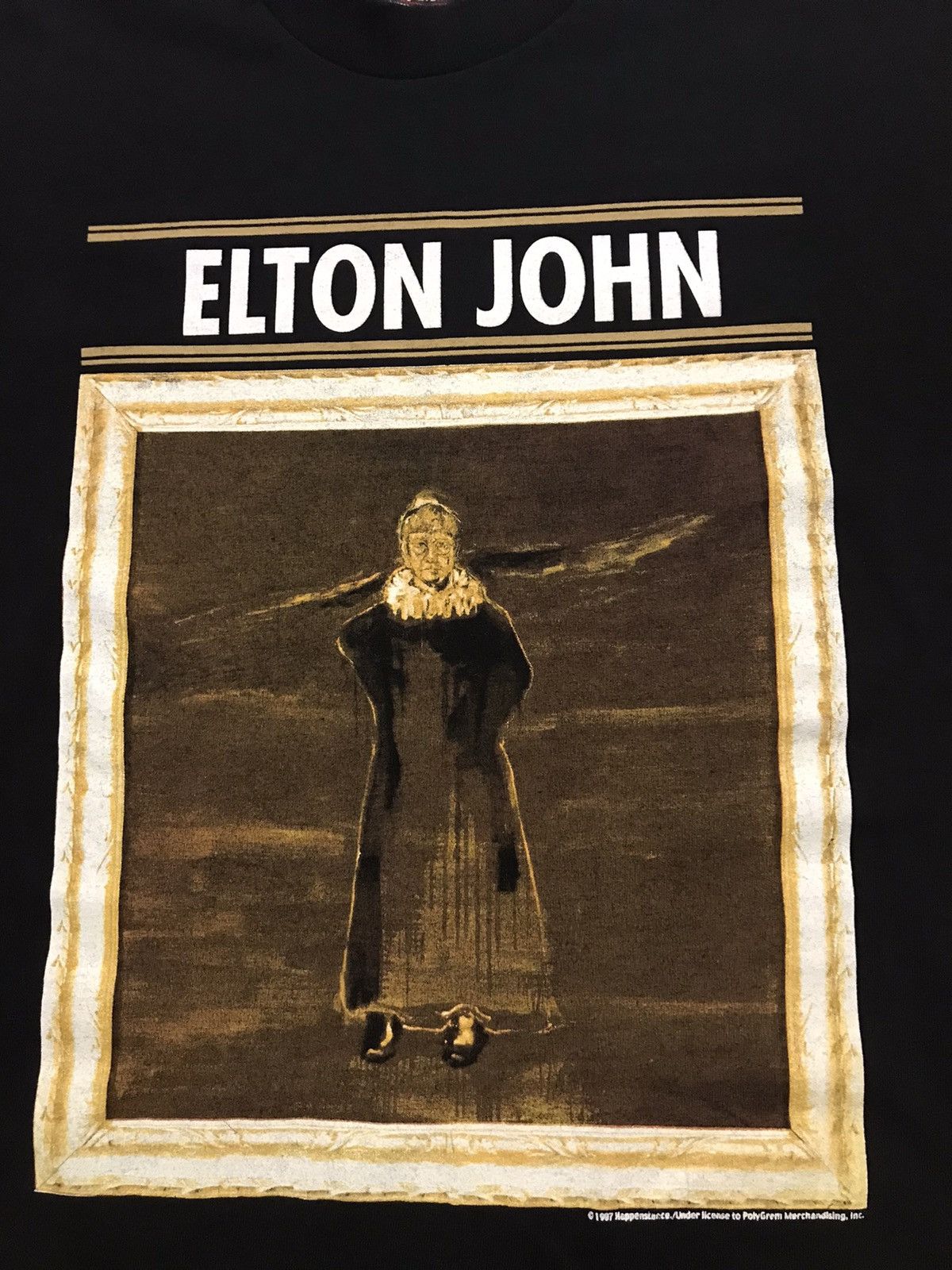 Band Tees 1997 Elton John The Big Picture tour t shirt Eric Clapton Size US L / EU 52-54 / 3 - 2 Thumbnail