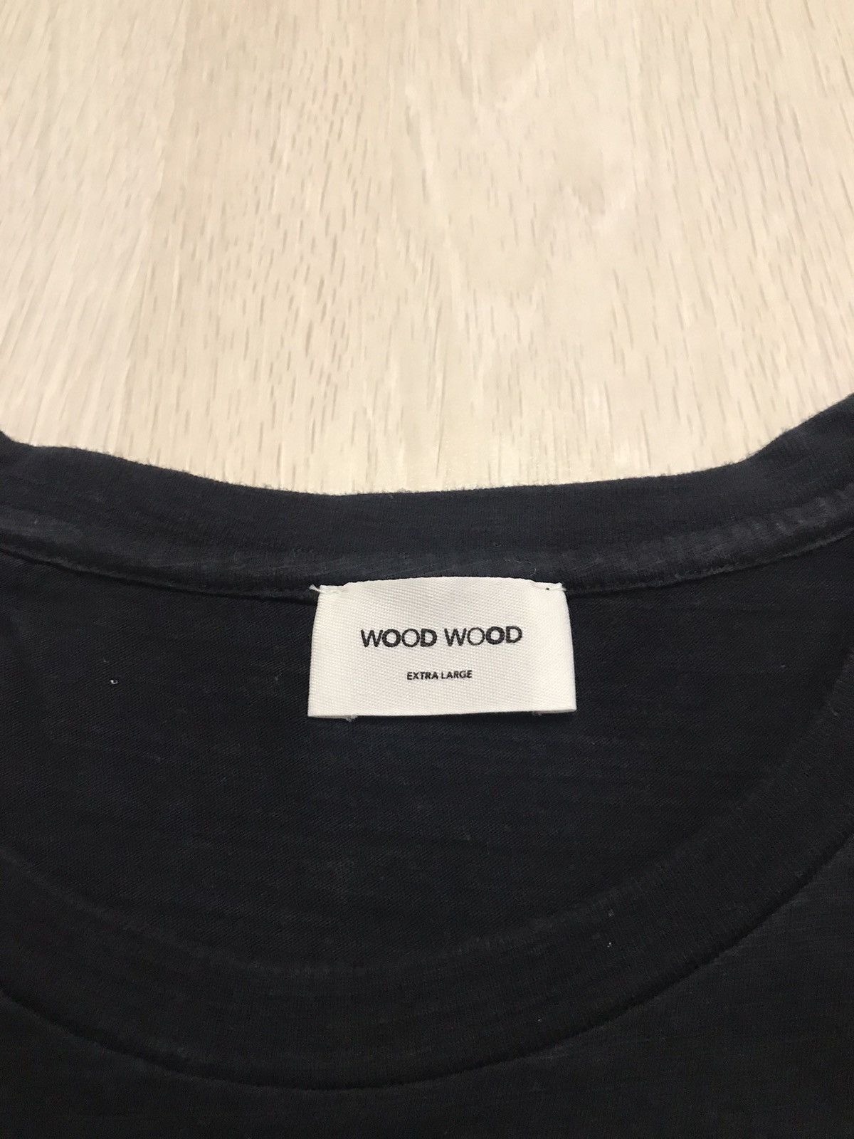 Wood Wood Vintage Wood Wood t shirt black edition size XL Size US XL / EU 56 / 4 - 3 Thumbnail