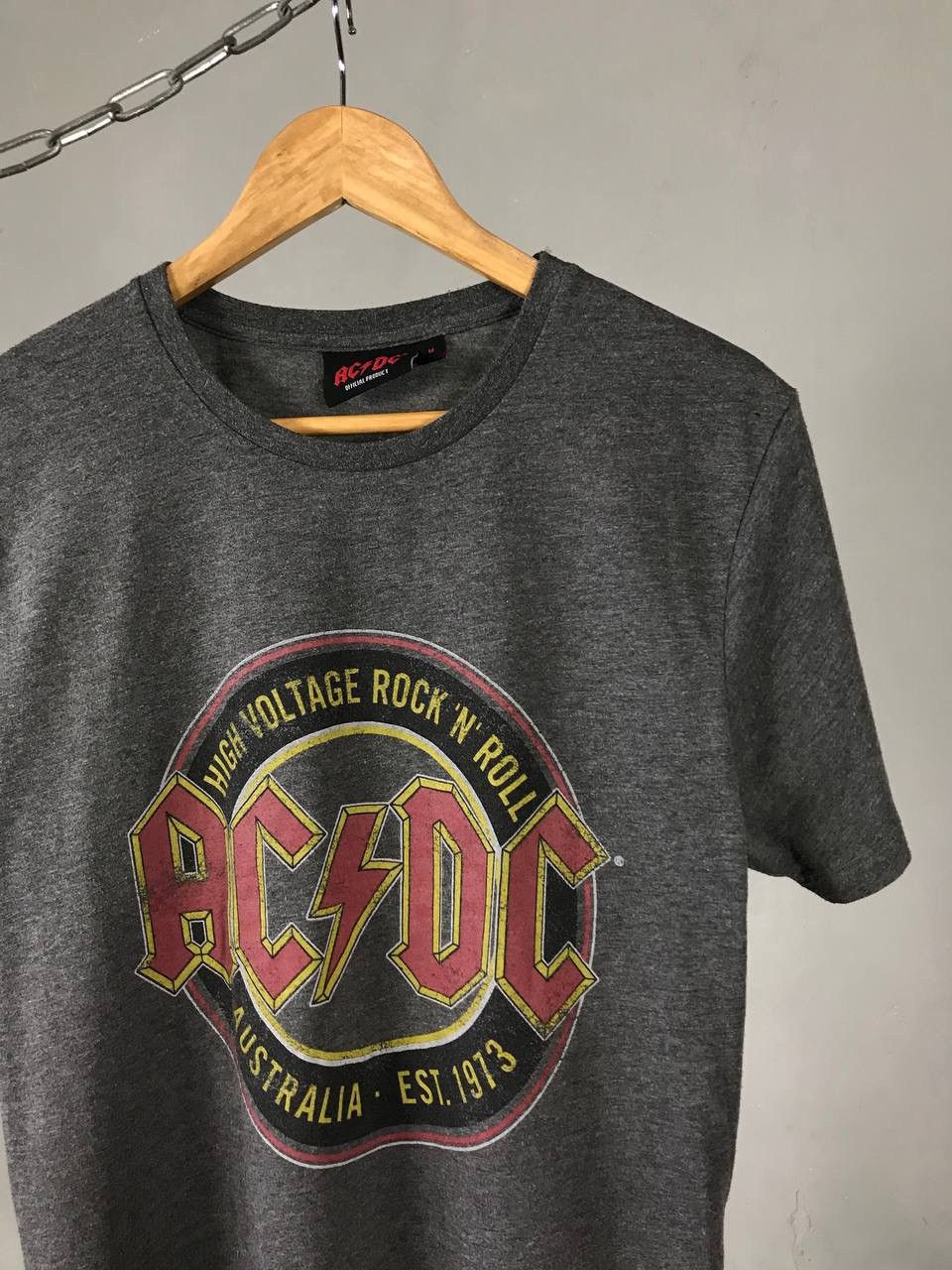 Band Tees AC/DC vintage rock band tee Size US M / EU 48-50 / 2 - 2 Thumbnail