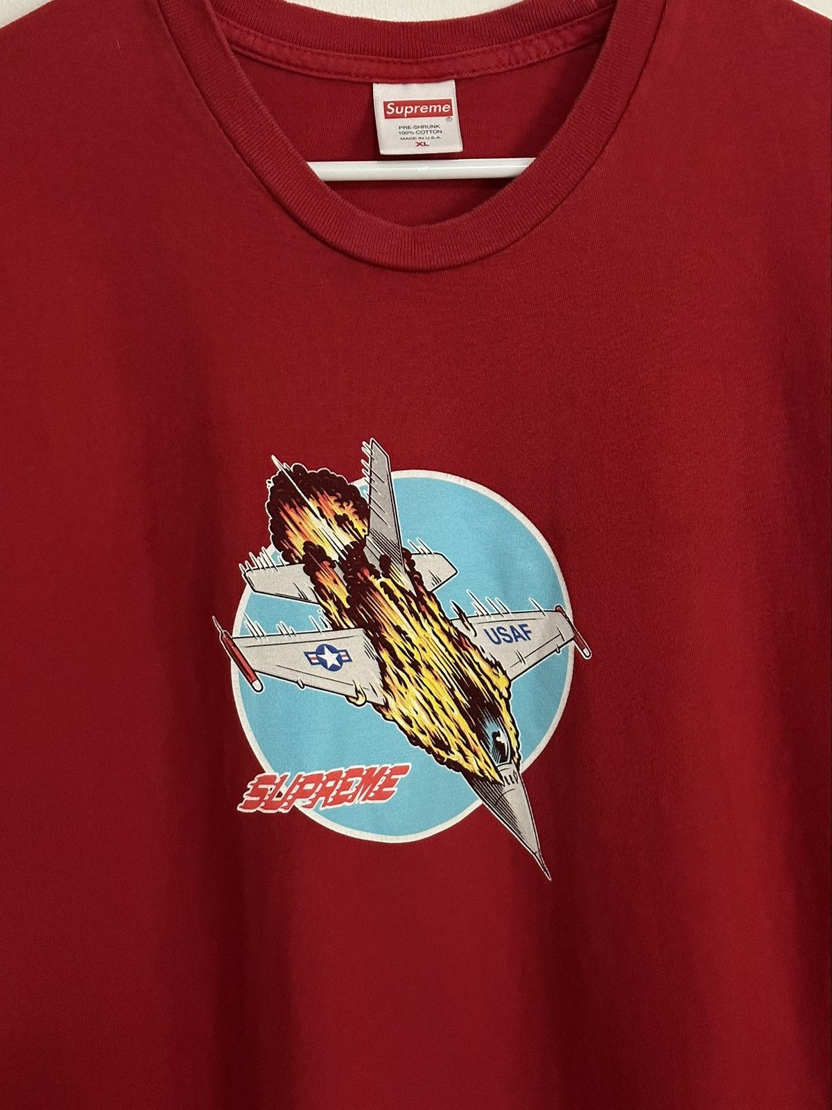 Supreme Supreme Jet Tee Size US XL / EU 56 / 4 - 2 Thumbnail