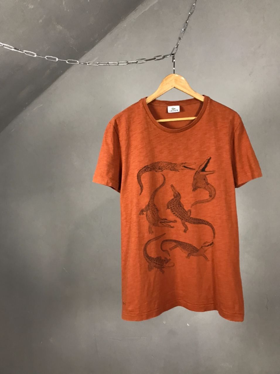 Lacoste Lacoste streetwear overprinted tee Size US L / EU 52-54 / 3 - 1 Thumbnail