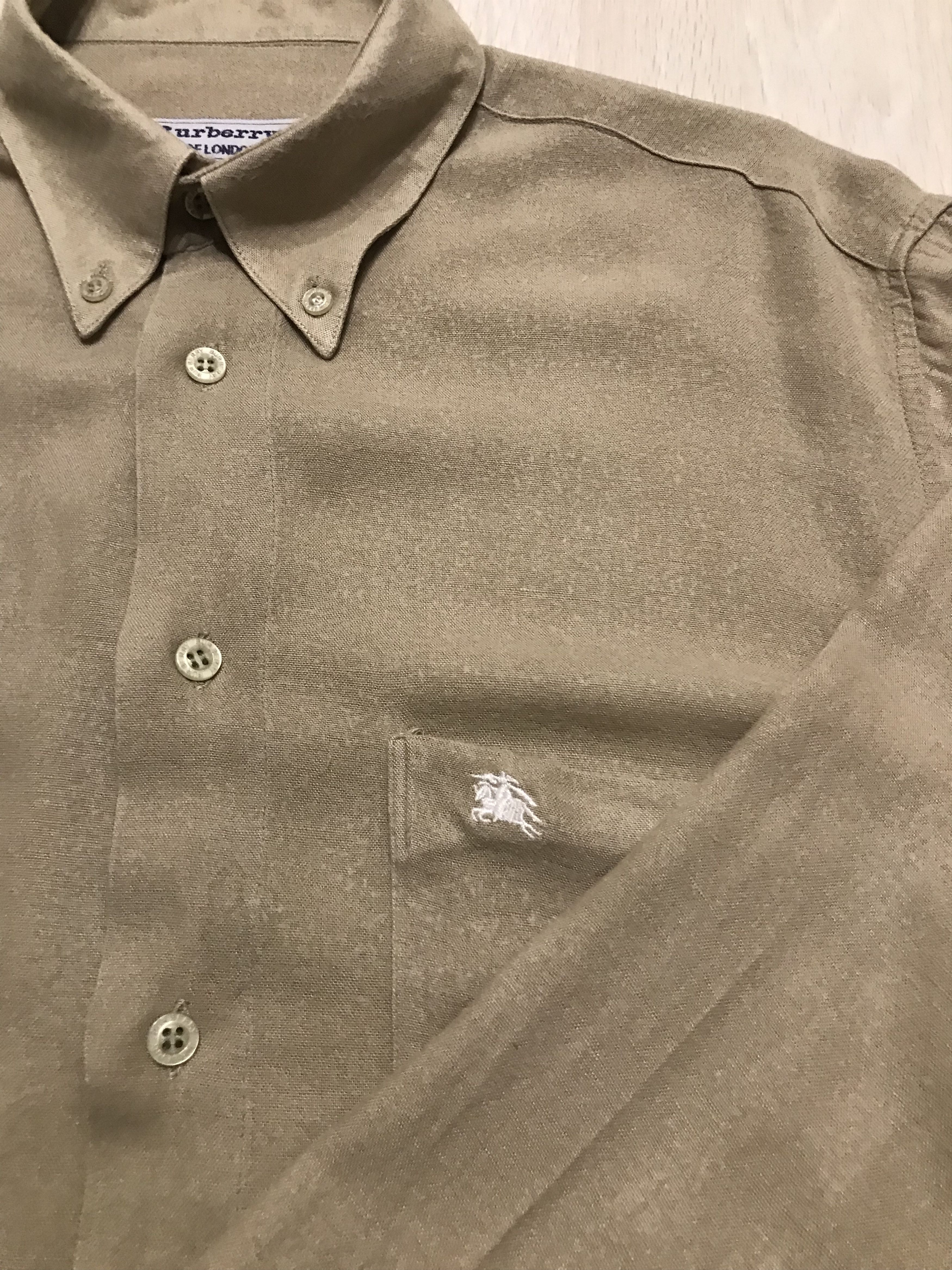 Burberry Vintage Burberry Burberrys of London shirt cotton Size US M / EU 48-50 / 2 - 3 Thumbnail
