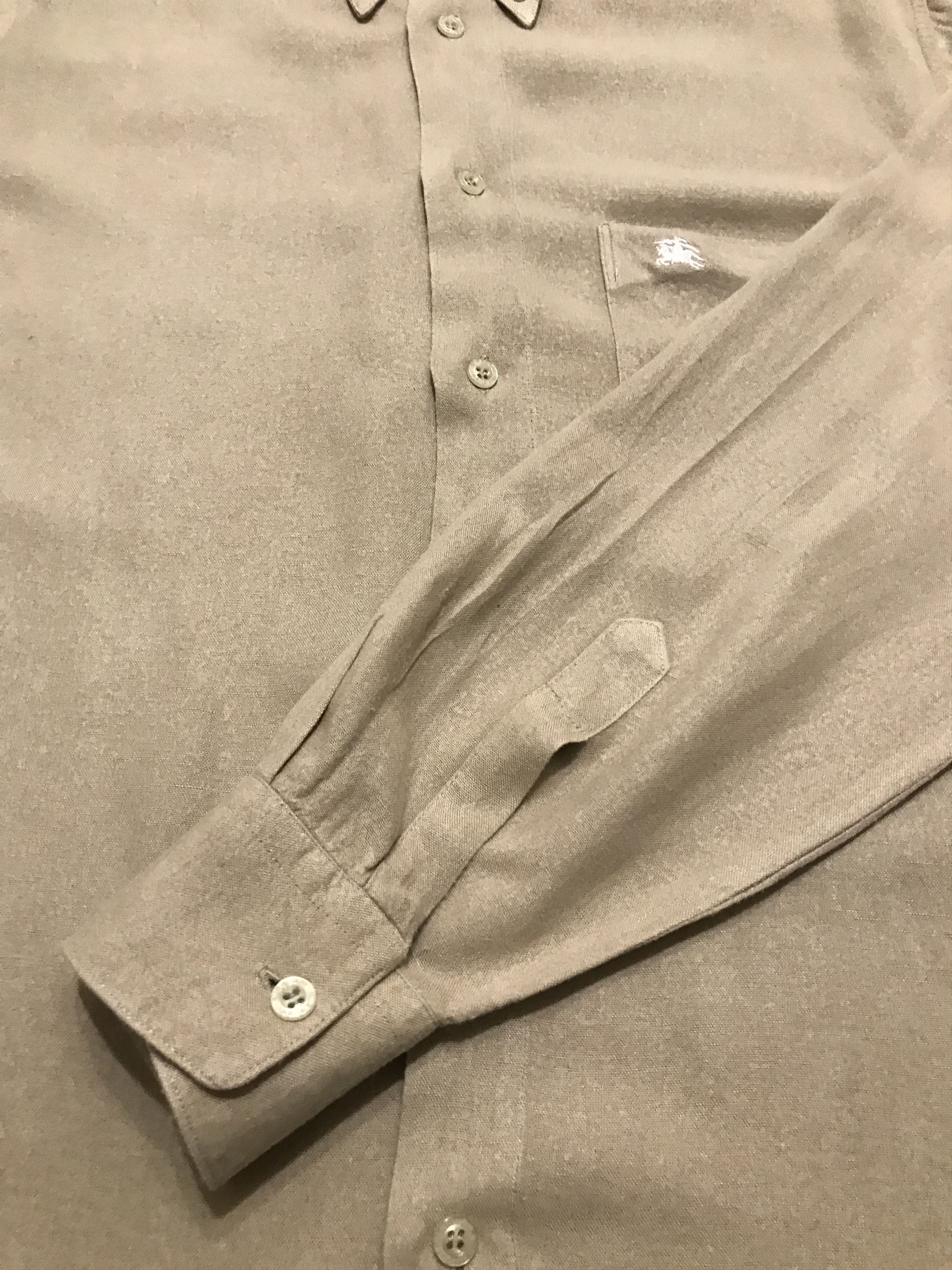 Burberry Vintage Burberry Burberrys of London shirt cotton Size US M / EU 48-50 / 2 - 2 Thumbnail