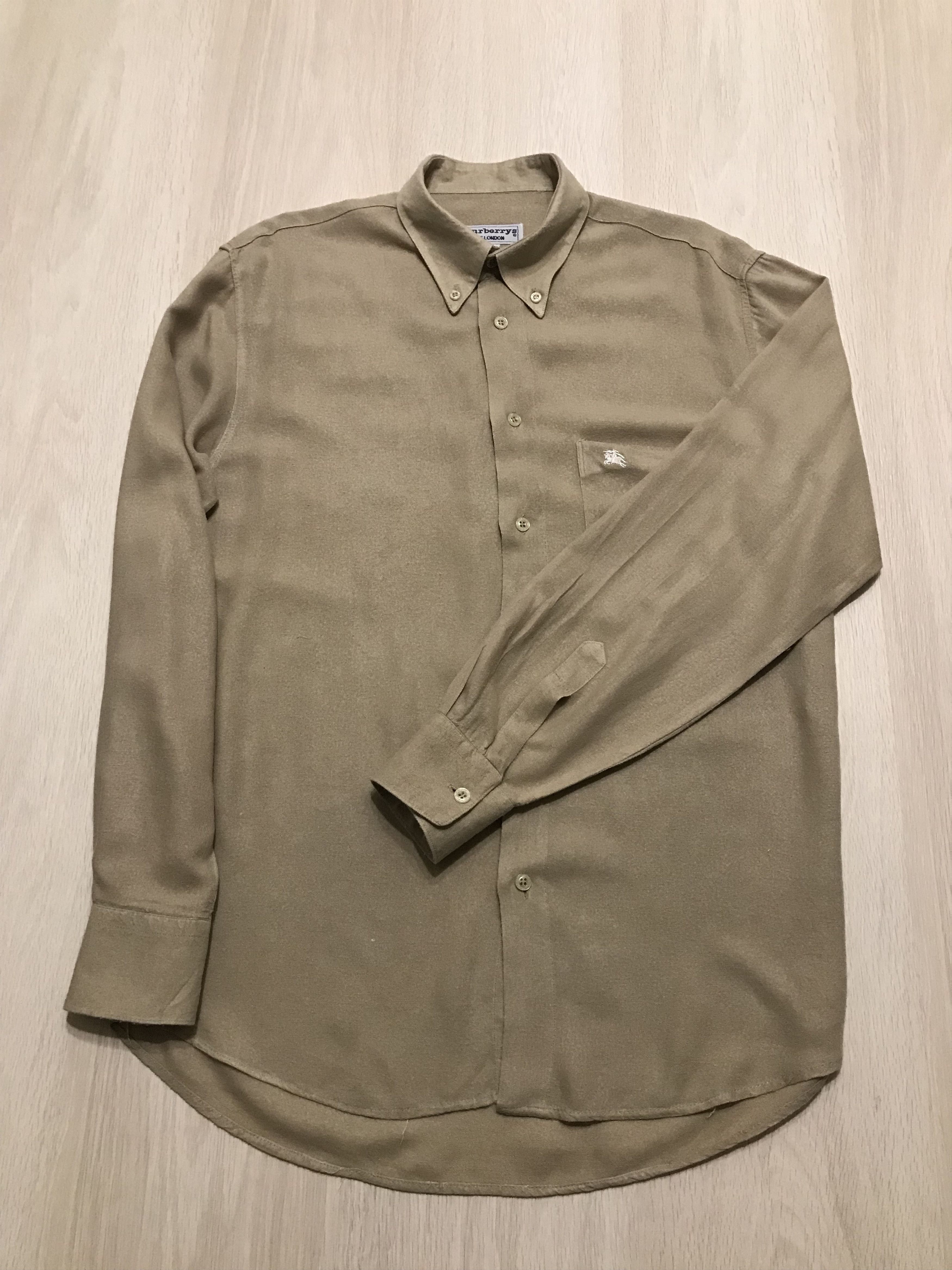 Burberry Vintage Burberry Burberrys of London shirt cotton Size US M / EU 48-50 / 2 - 1 Thumbnail