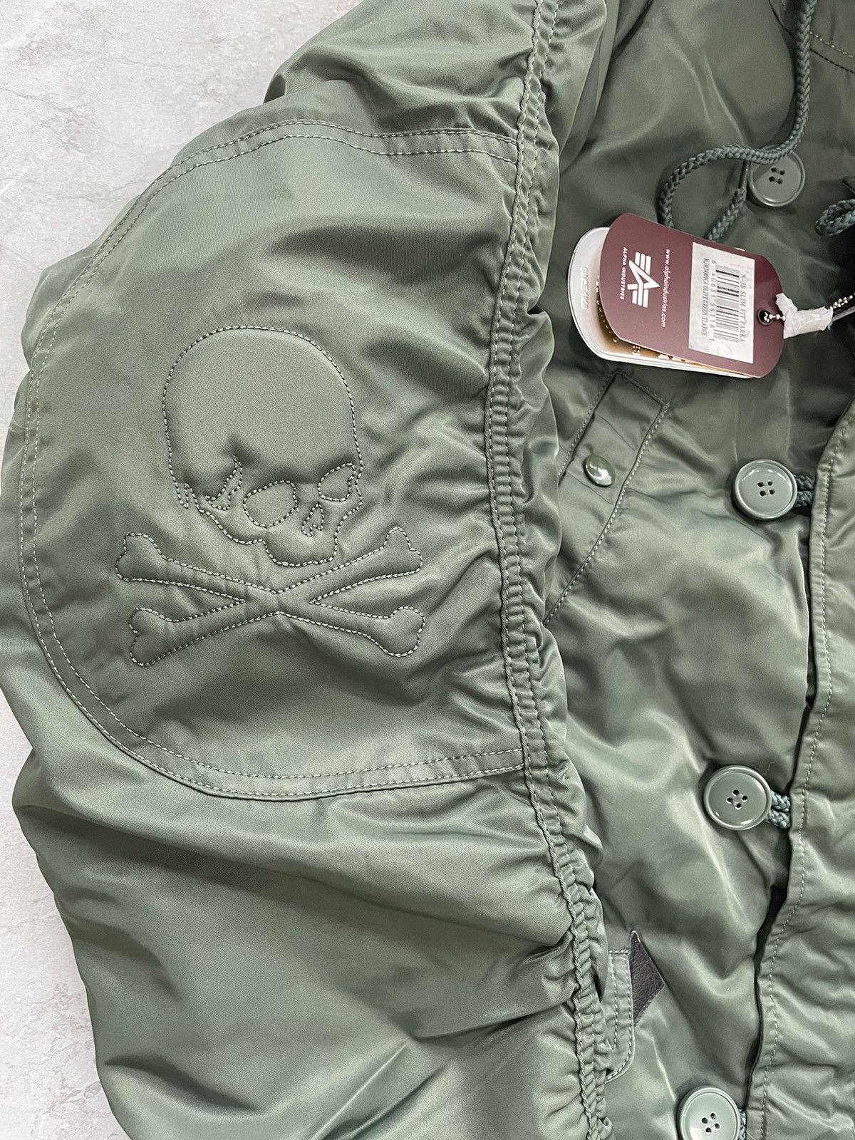 image of Alpha Industries N3B Parka XL in Green, Men's