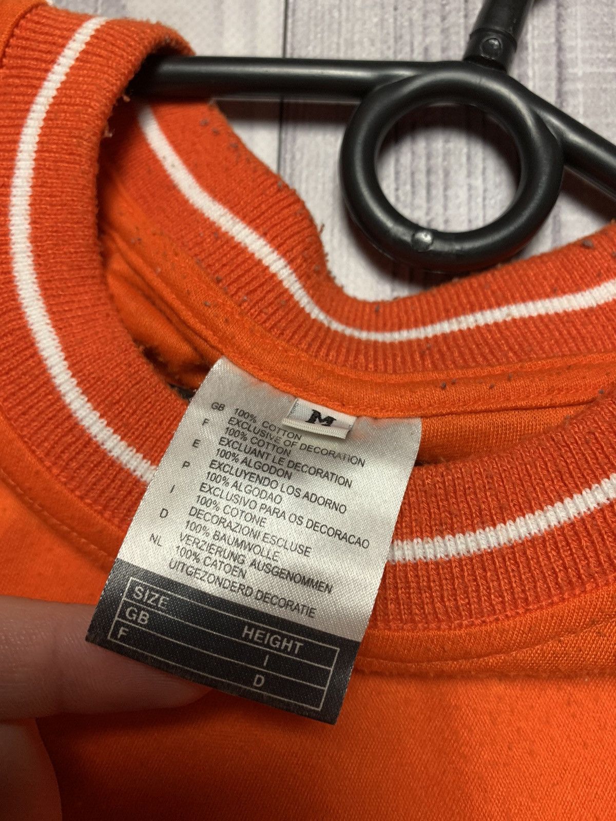 Nike × Vintage Vintage Nike tee size M logo orange Size US M / EU 48-50 / 2 - 4 Thumbnail