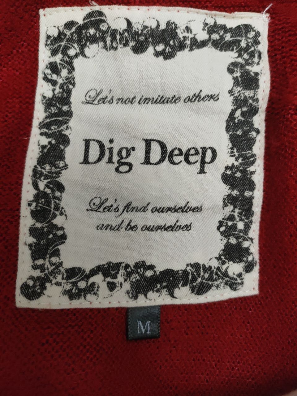 Japanese Brand Dig Deep Big Skull Knitwear Size M / US 6-8 / IT 42-44 - 5 Thumbnail